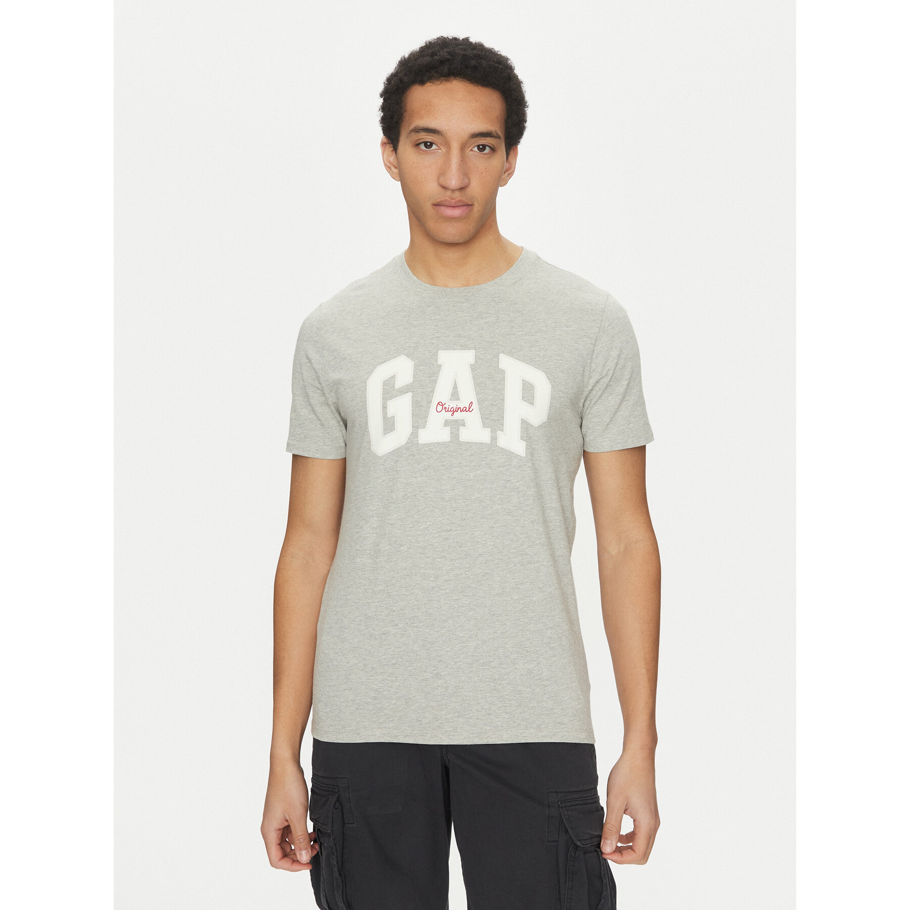 Gap Póló 542246-00 Szürke Regular Fit