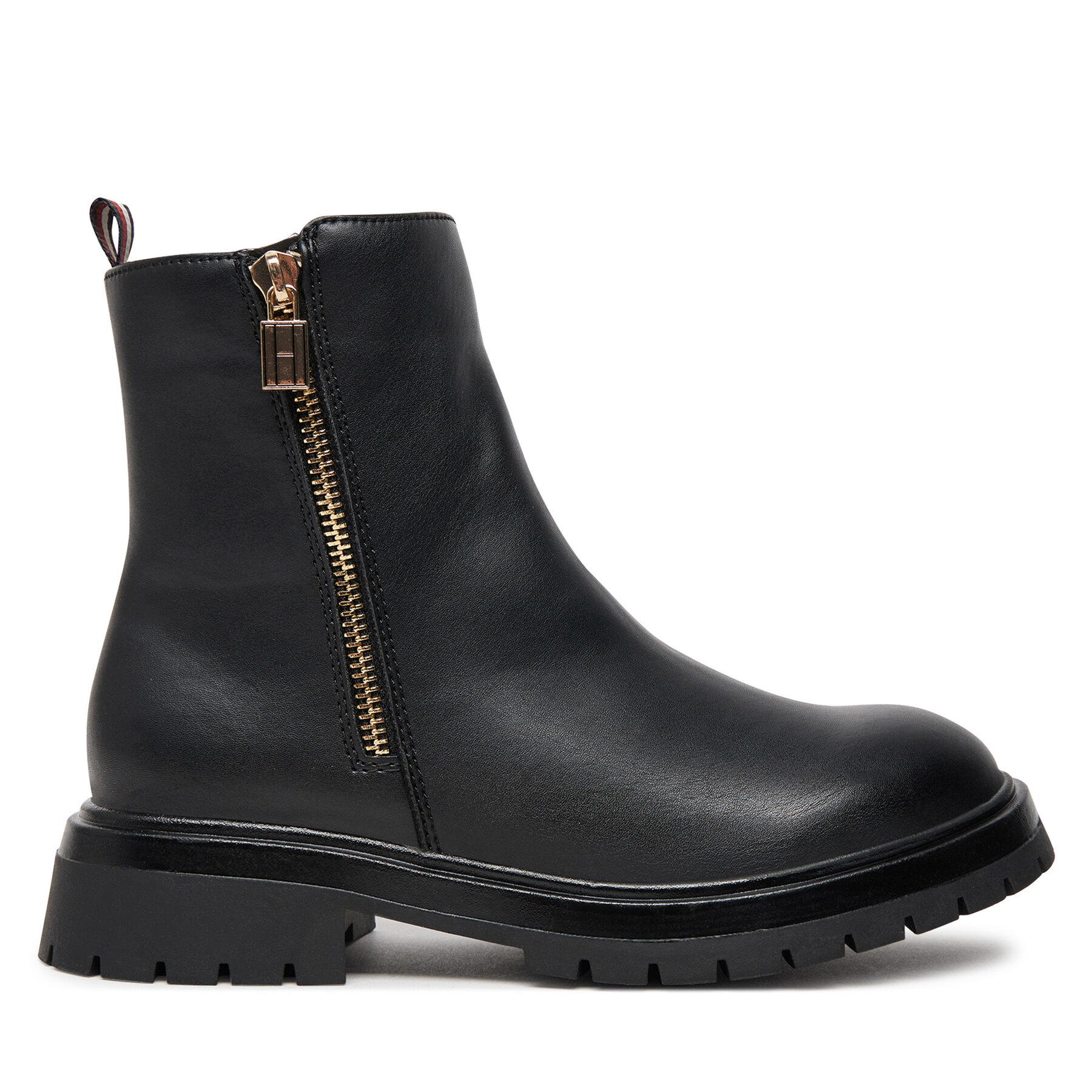 Botines Tommy Hilfiger Chelsea Boot T3A5-33566-1351 S Negro