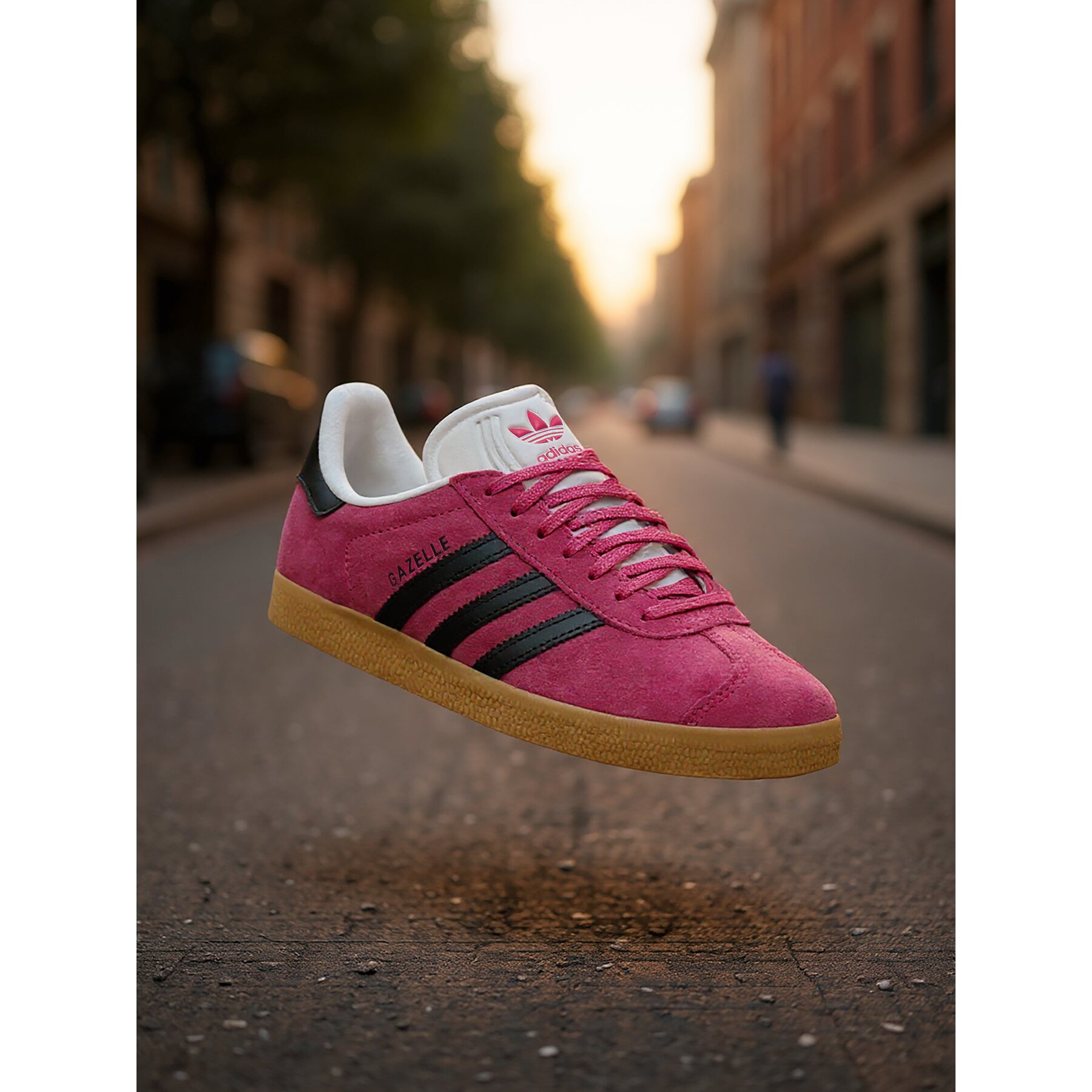 Αθλητικά adidas Gazelle JS1382 Ροζ