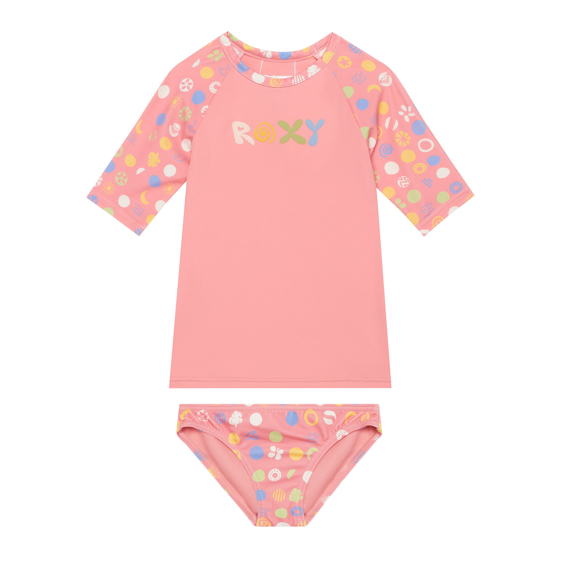 Roxy Σετ T-shirt & Μαγιό Roxy Dot ERLWR03328 Ροζ
