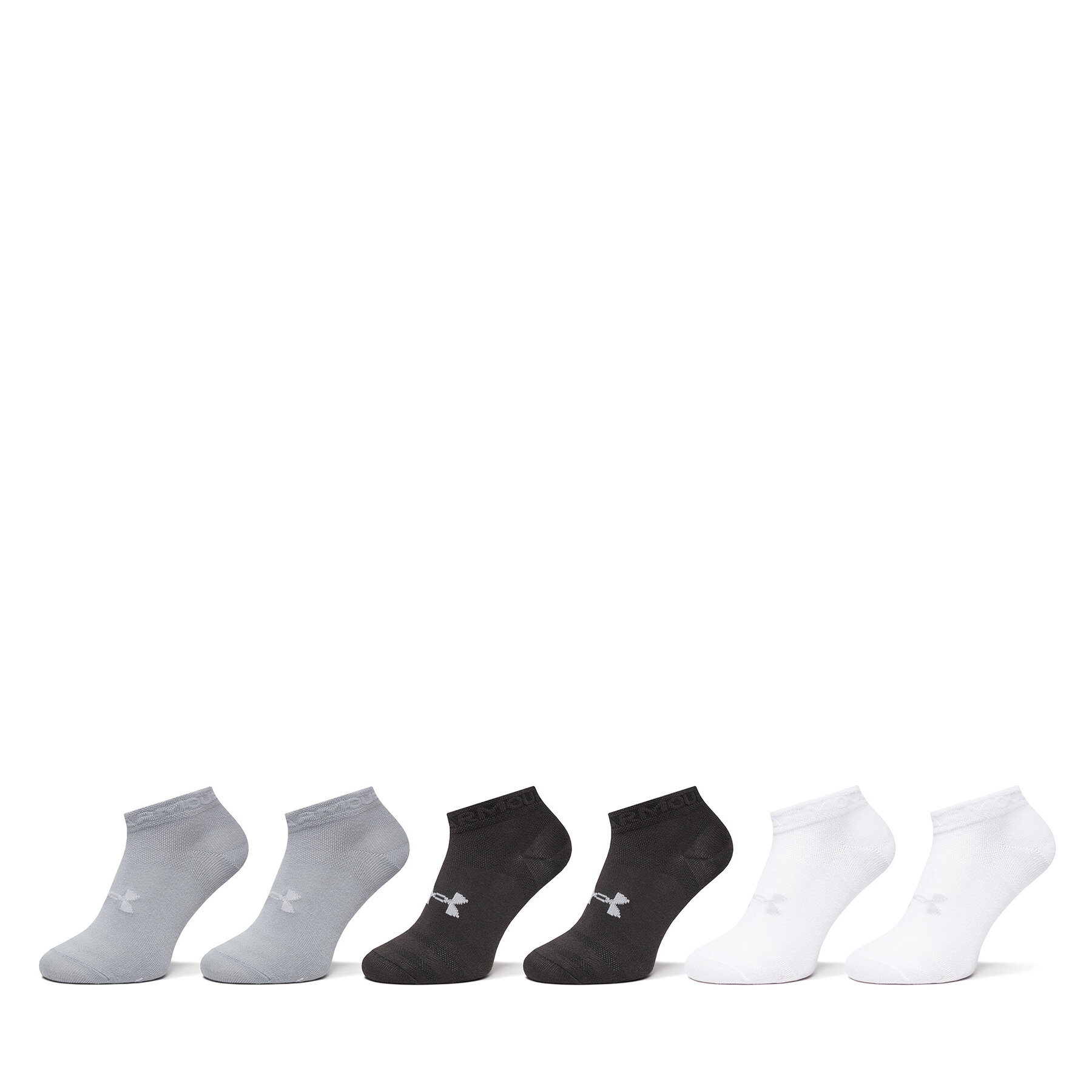 6 pár unisex bokazokni Under Armour, Méret: 46/48, Színes, Unisex UA Essential 6pk Low 1386239-002