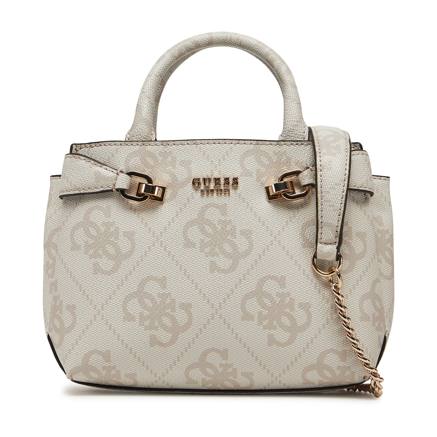Geantă Guess HWOS96 39760 Écru