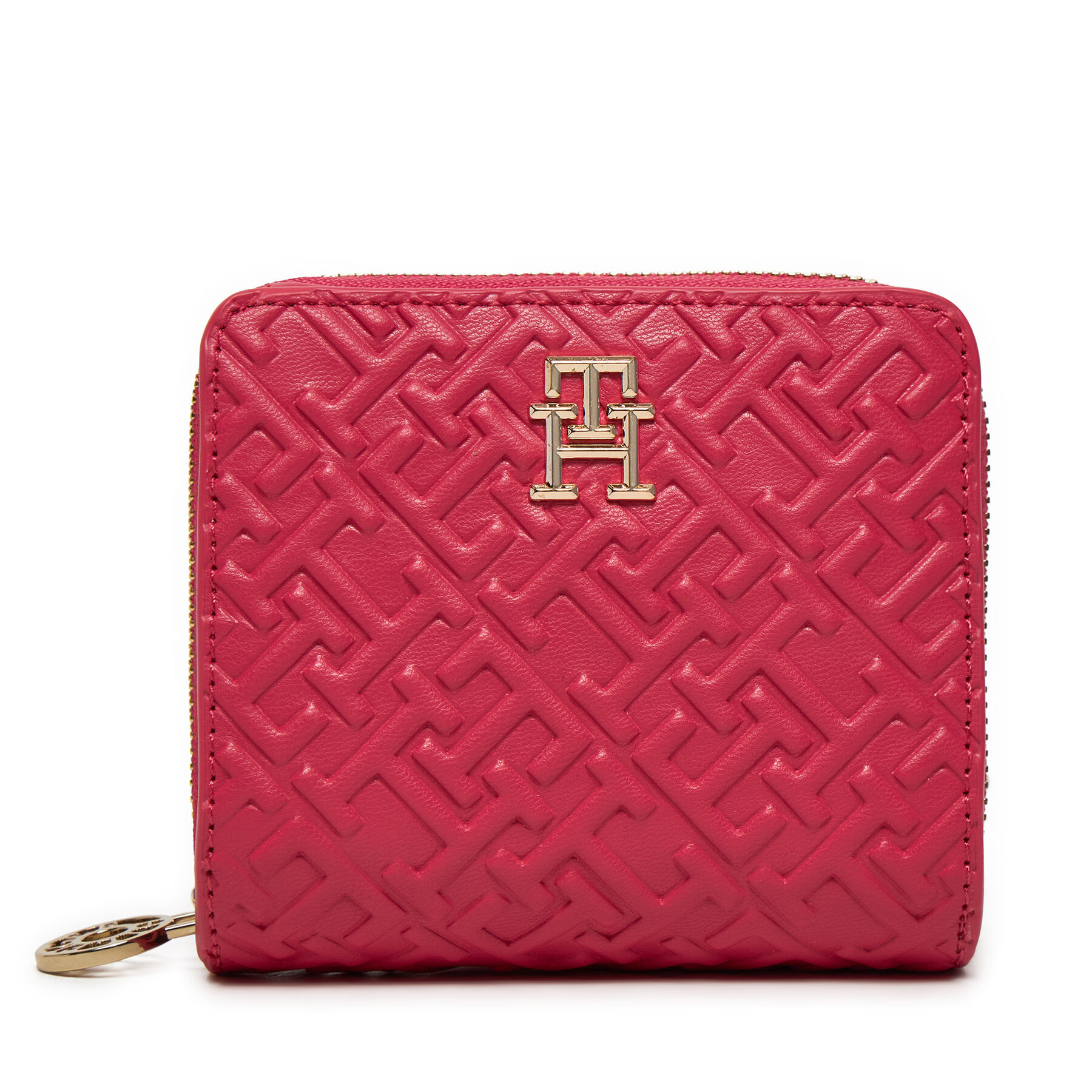 Kleine Damen Geldbörse Tommy Hilfiger Distinct AW0AW16580 Rosa, Größe OS