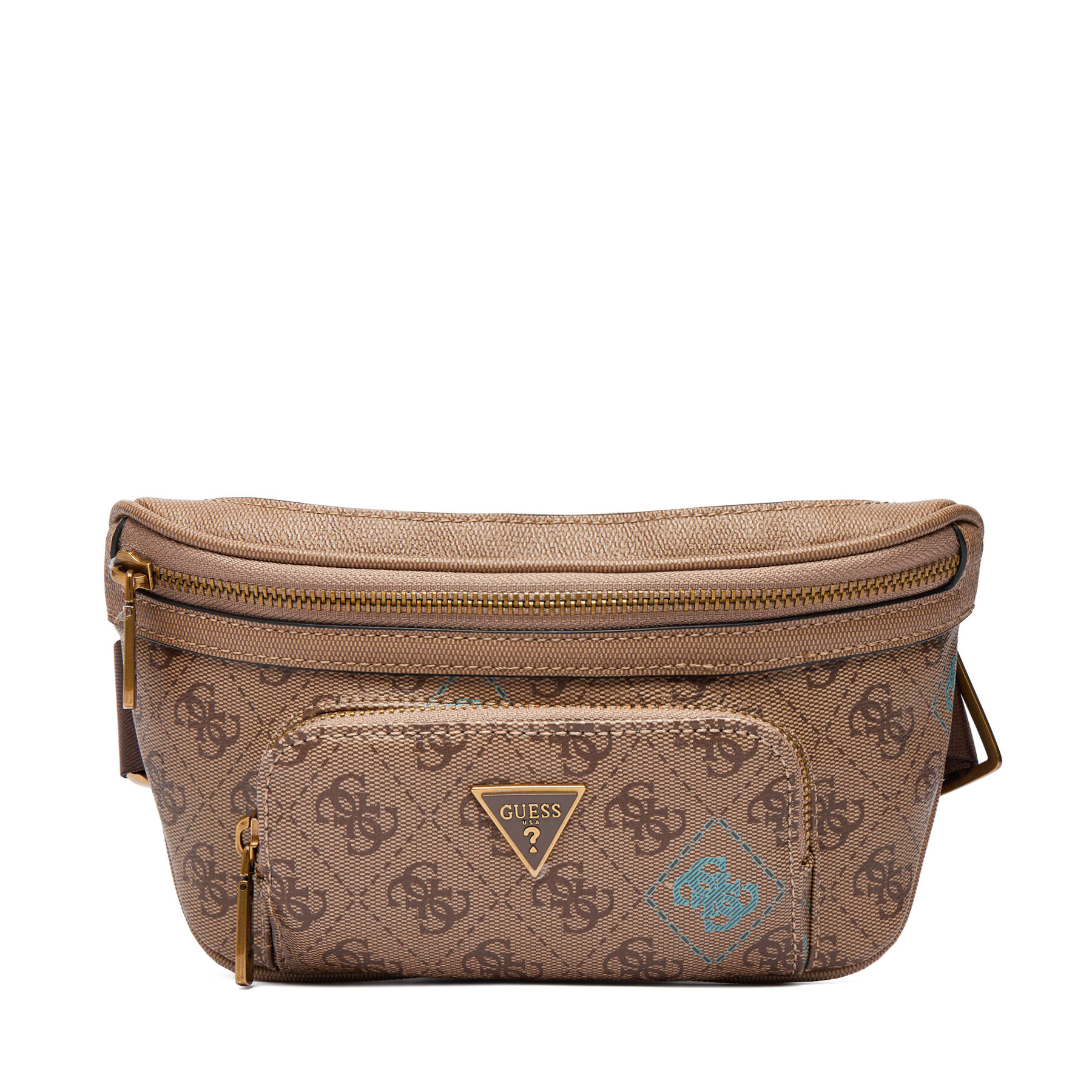 Övtáska Guess HMMICT P5431 Bézs