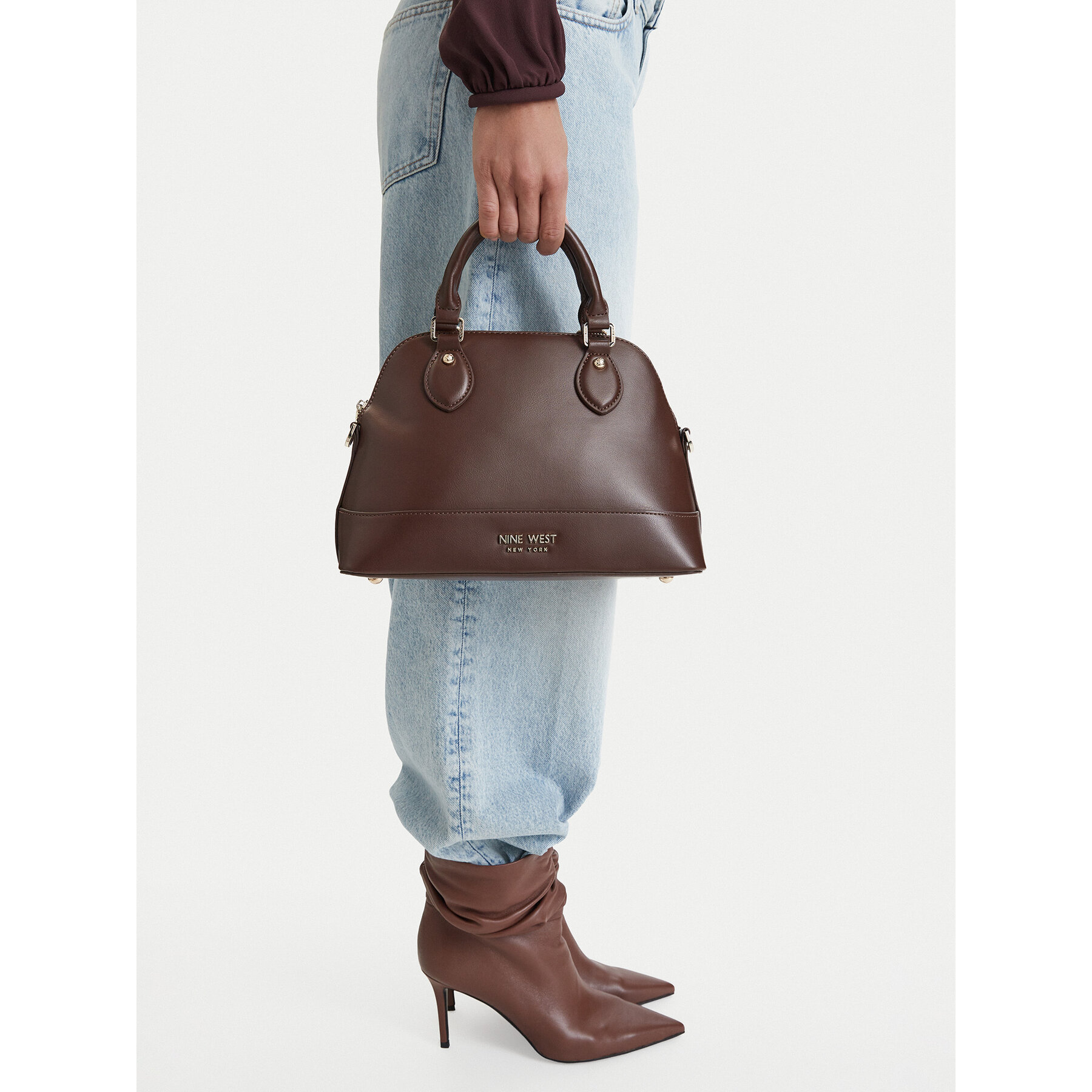 Дамска чанта Nine West CEO-OPAL DREAM-LDA9210 Тъмнокафяв