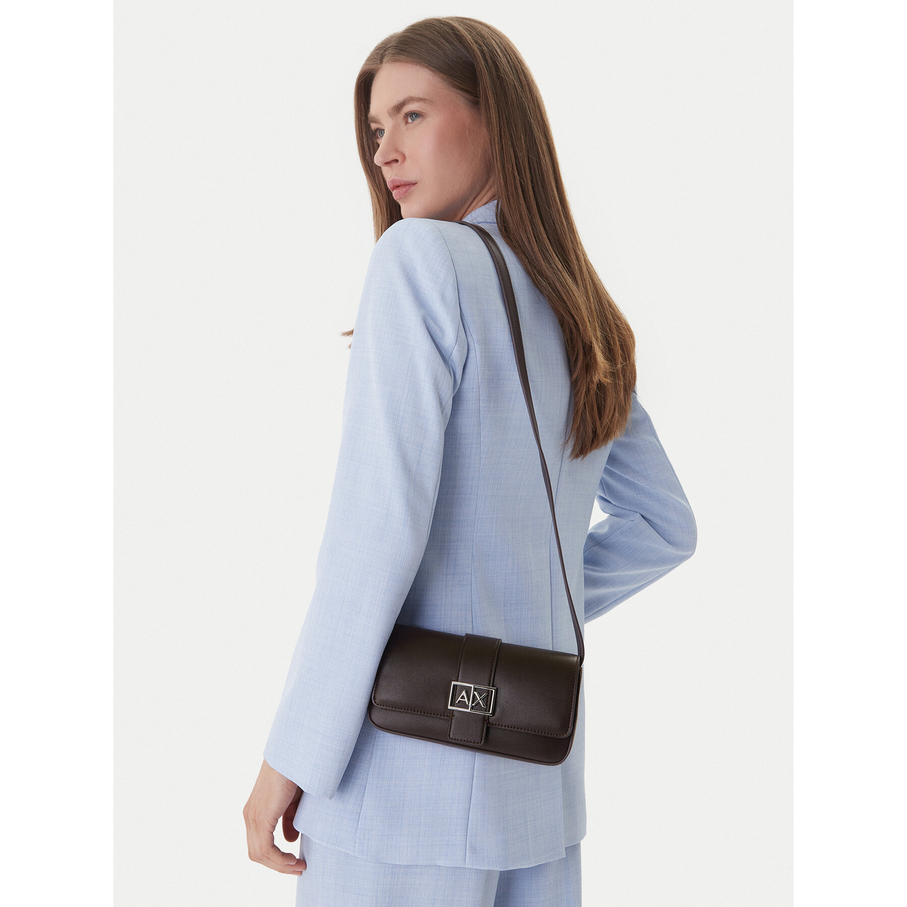 Geantă Armani Exchange XW002567 AF12039 U6018 Maro