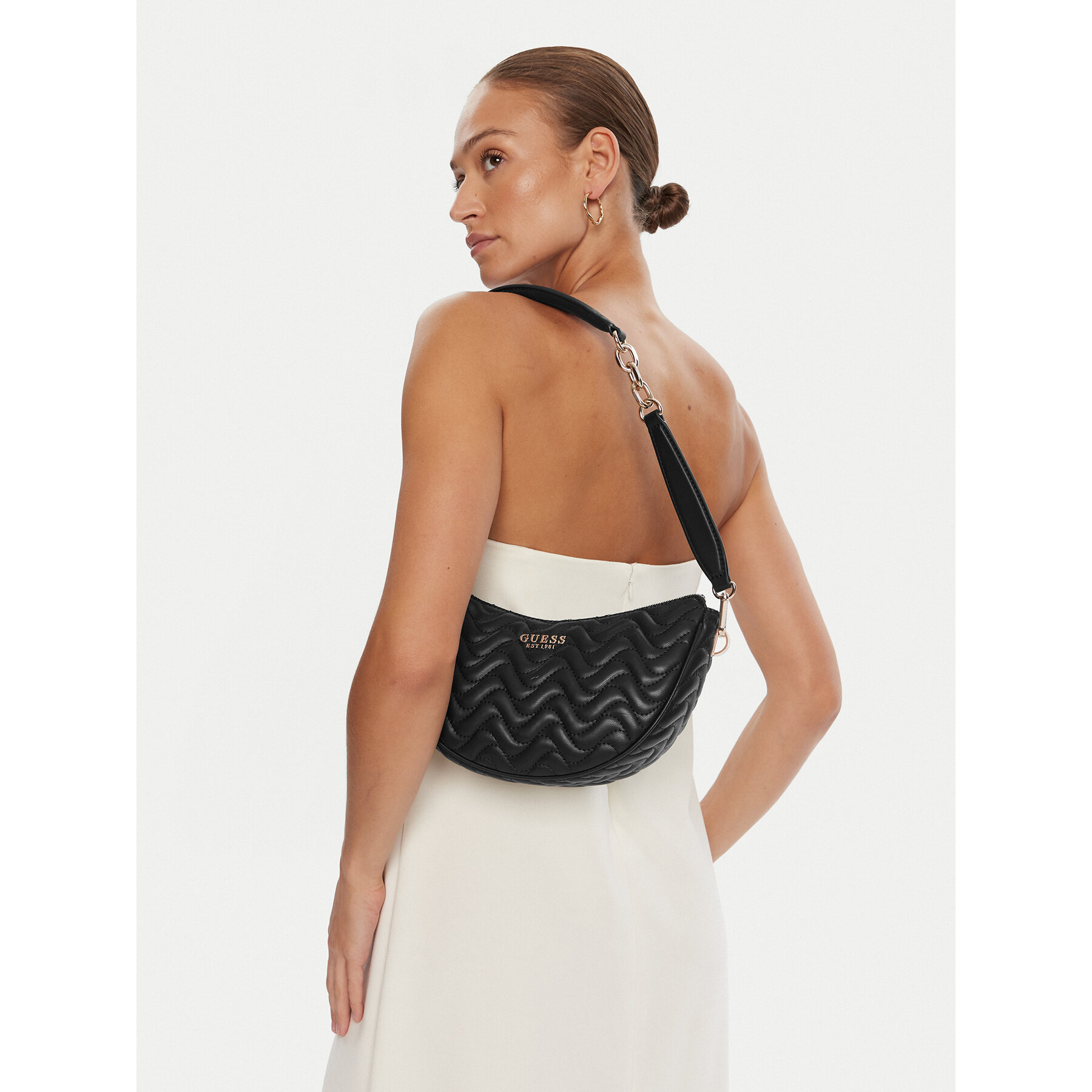 Táska Guess Melisandra HWQG96 53180 Fekete
