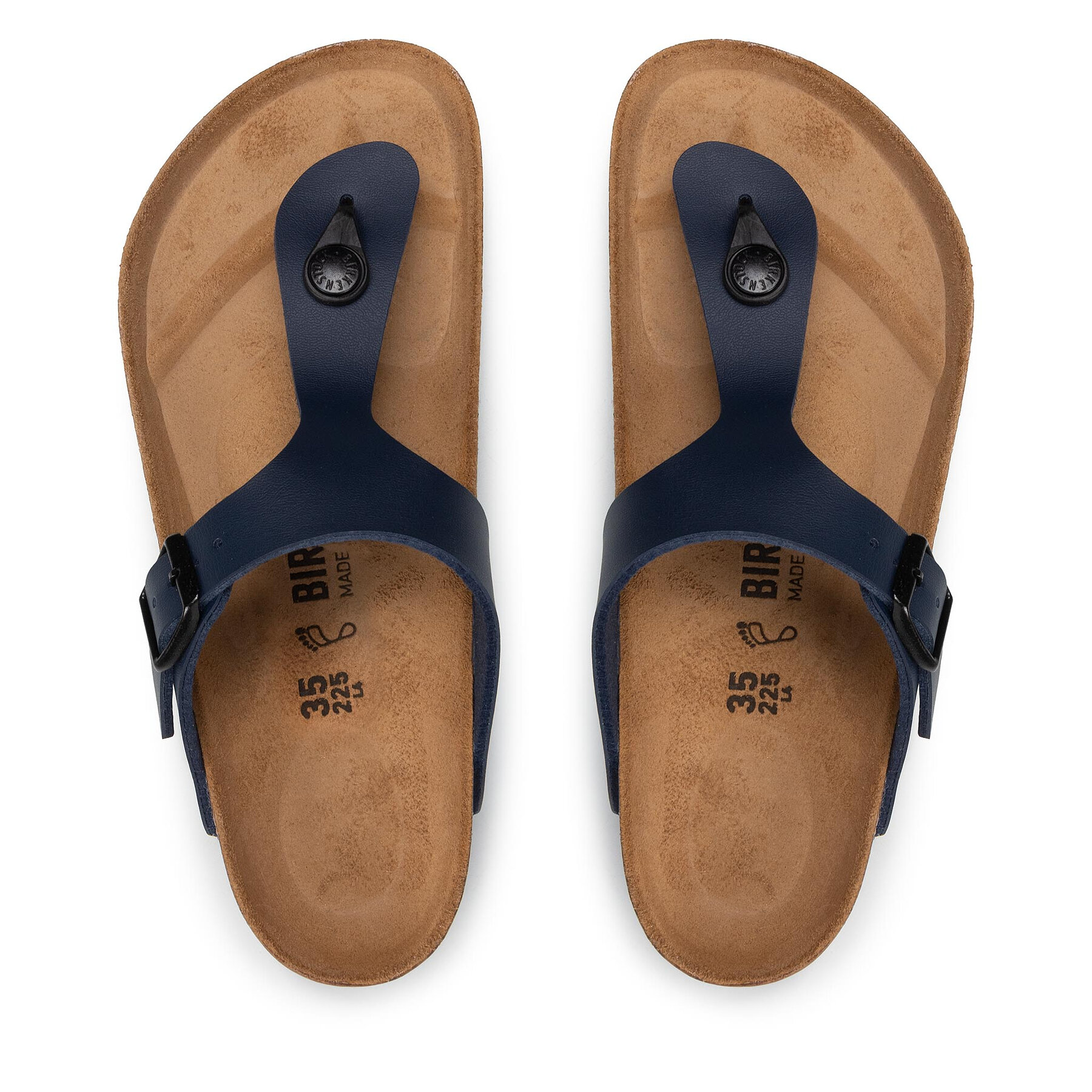 Japanke Birkenstock Gizeh 0143621 Tamnoplava