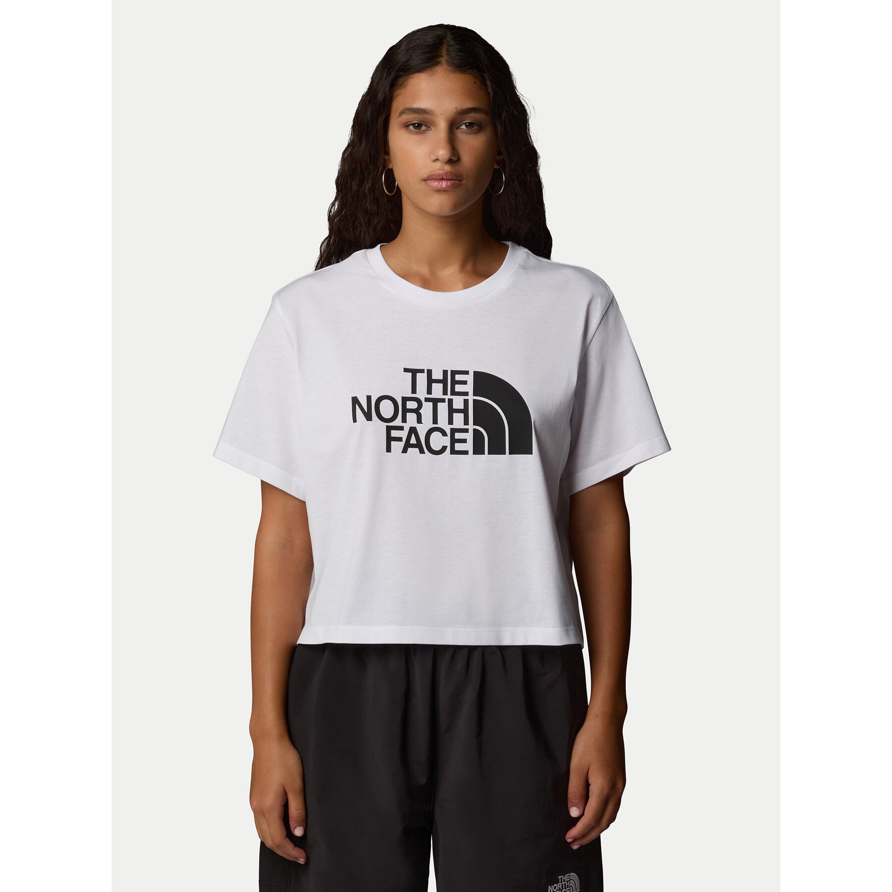 The North Face T-shirt Easy NF0A8A6H Bianco Loose Fit