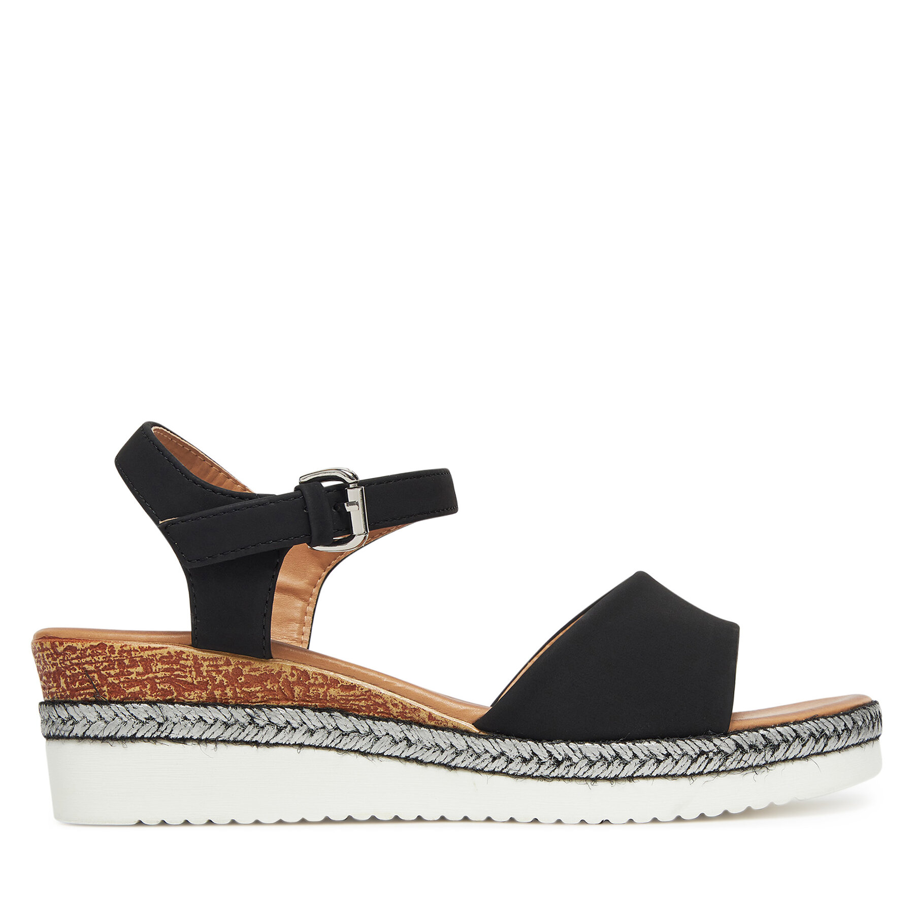 Espadrilky Clara Barson WS2189-15 Čierna