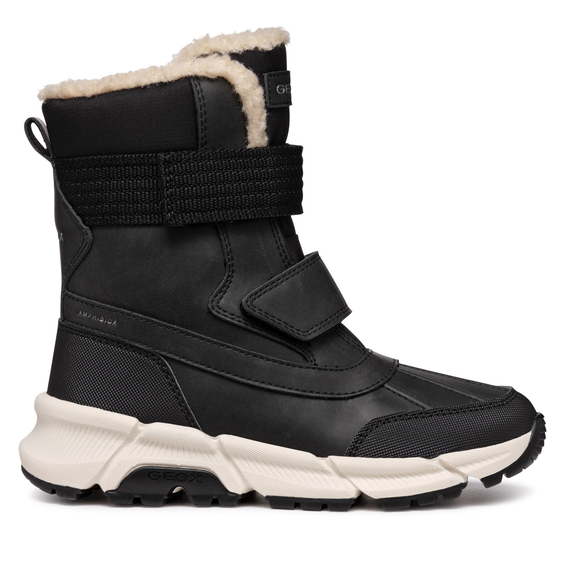 Cizme de zăpadă Geox J Flexyper Plus Boy J46LCF 0MEFU C9999 M Negru