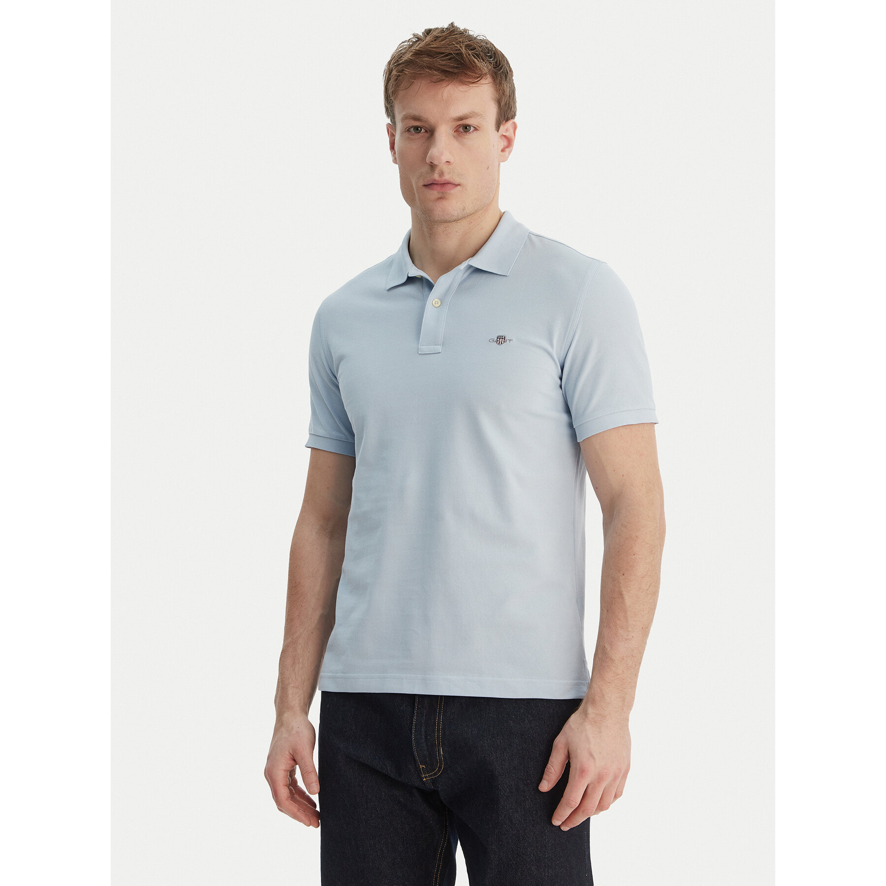 Gant Polo Shield 2220 Plava Slim Fit