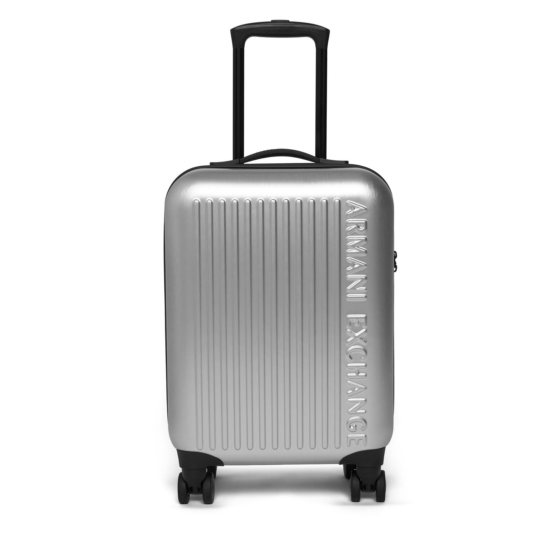 Valiză de cabină Armani Exchange XW002233 AF21472 M8104 Argintiu