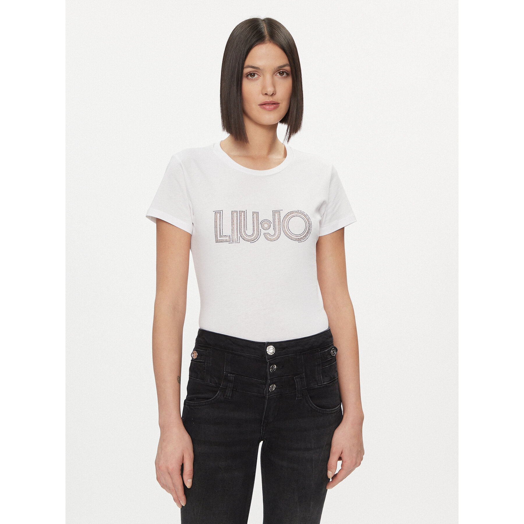 Liu Jo T-Shirt WA4051 JS923 Λευκό Regular Fit