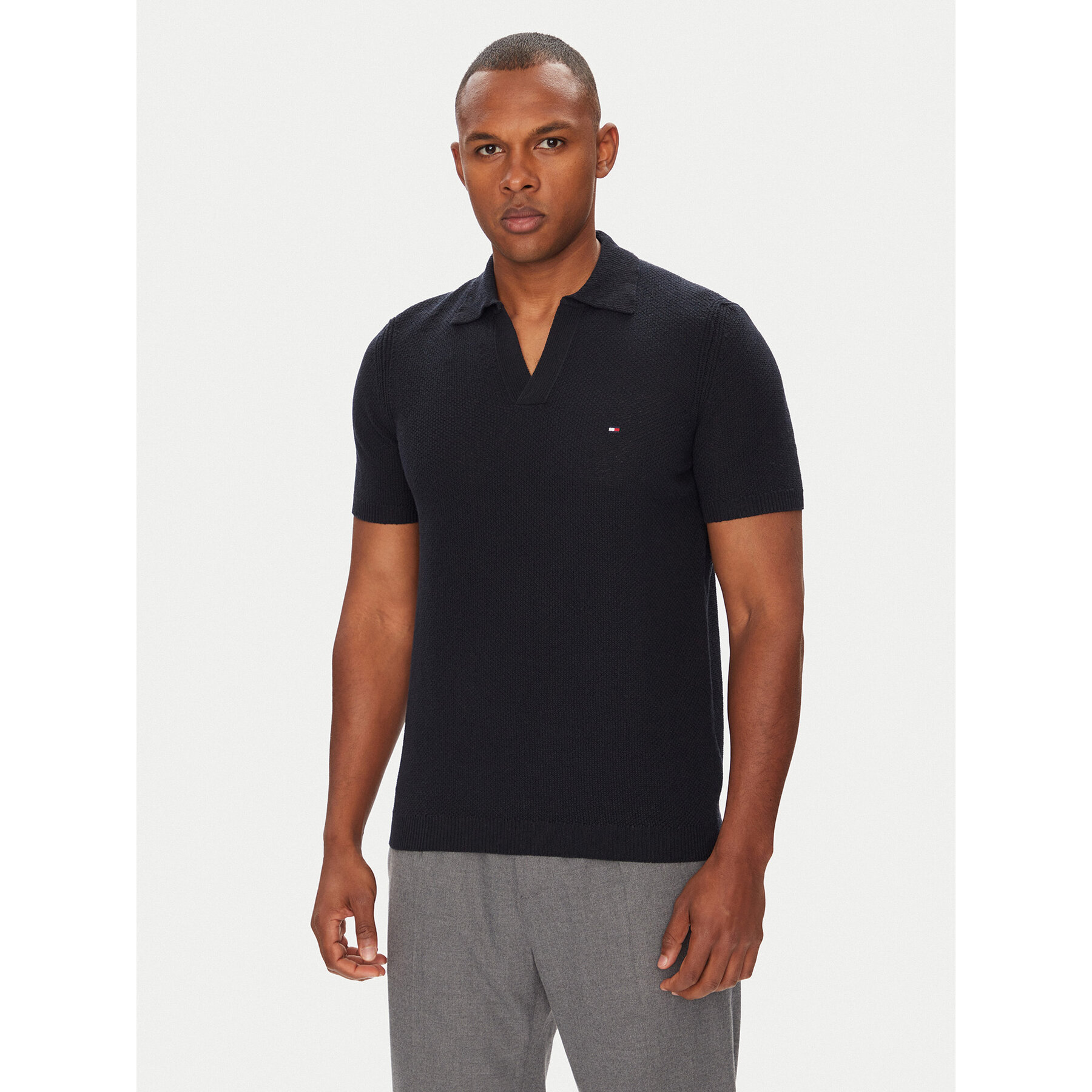 Tommy Hilfiger Tommy Hilfiger Polo MW0MW39531 Σκούρο μπλε Regular Fit