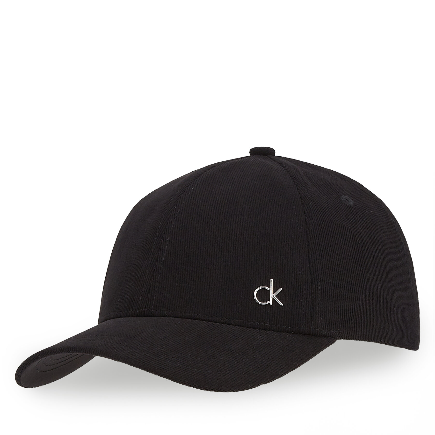 Baseball sapka Calvin Klein Corduroy Cotton Cap K60K612894 Fekete