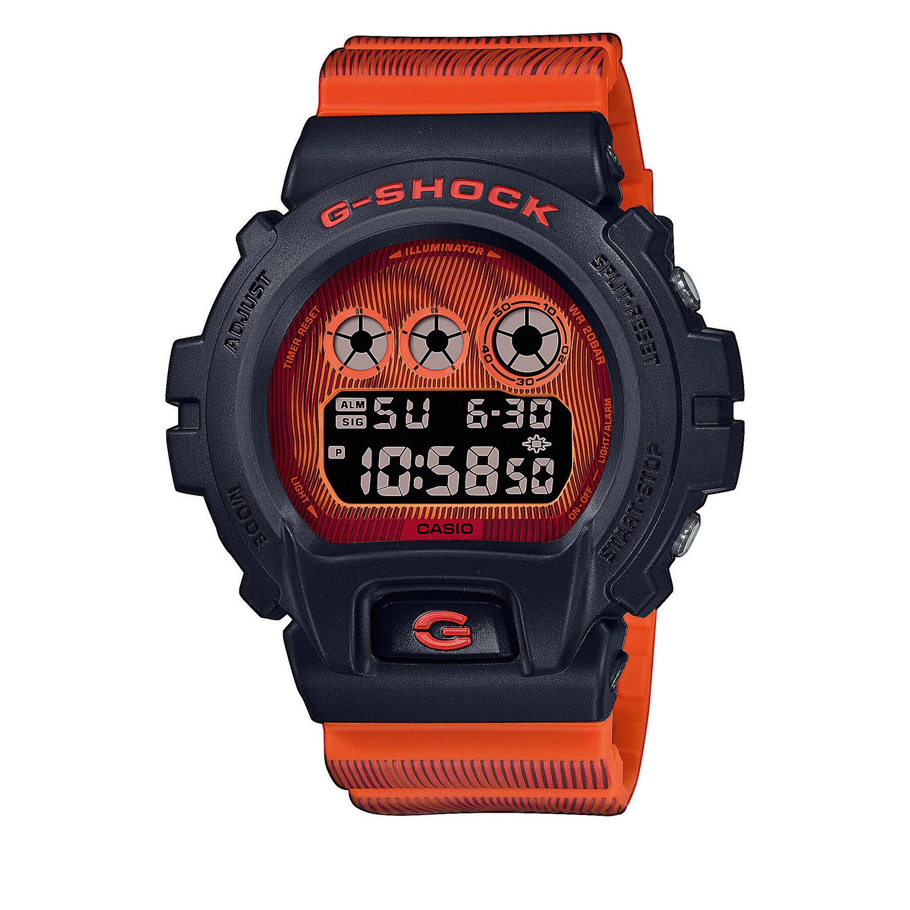 Ročna ura G-Shock DW-6900TD-4ER Orange