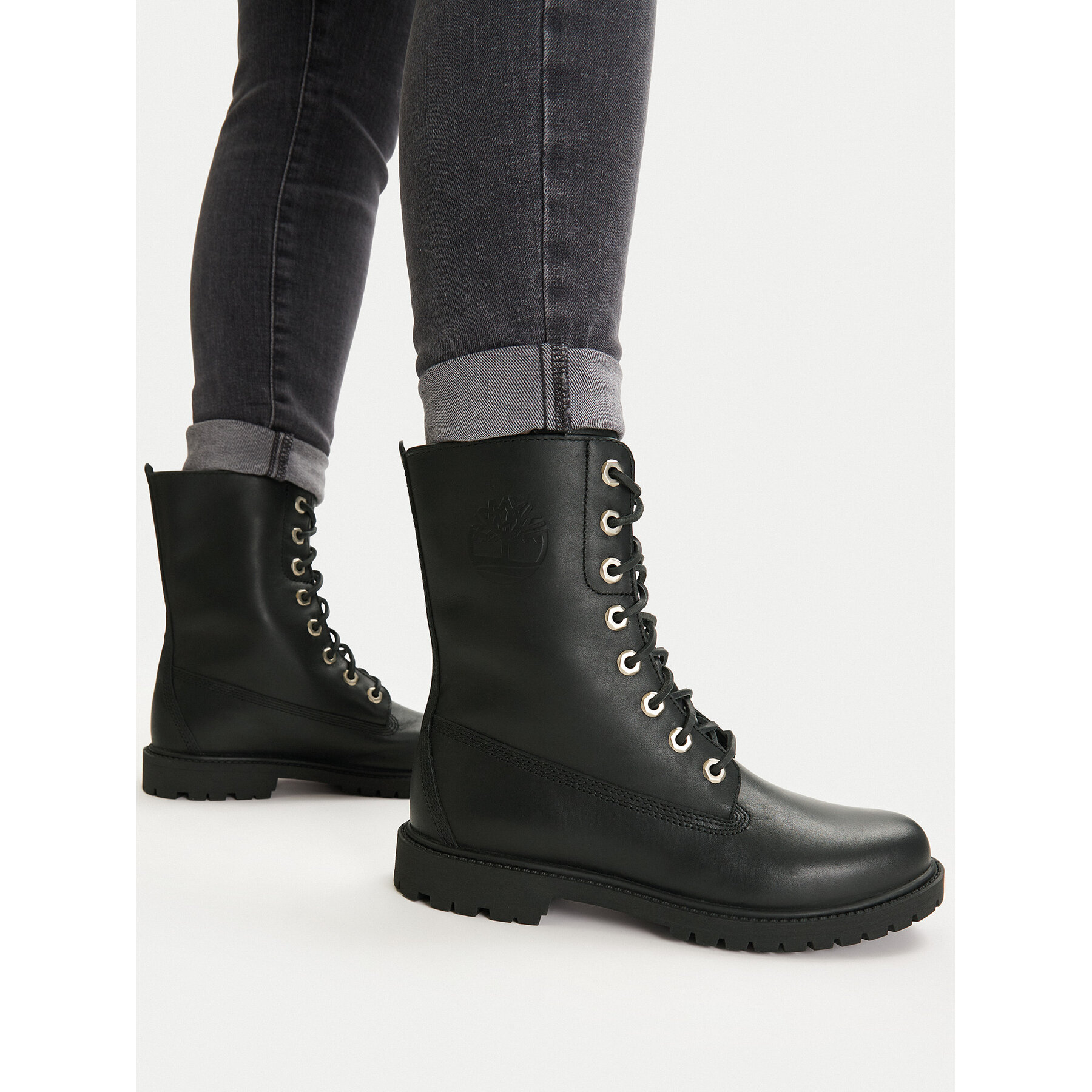 Ghete Timberland Premium 8 Inch Lace Up Wp TB0A43MXW021 Negru