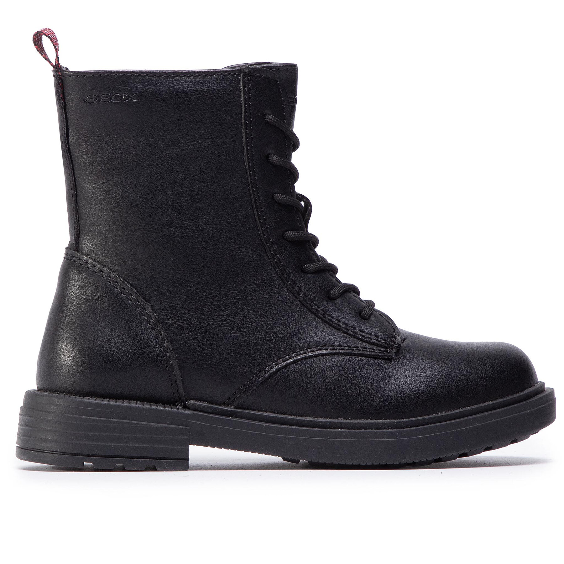 Čižmy Geox J Eclair G. D J049QD 000BC C9999 S Čierna