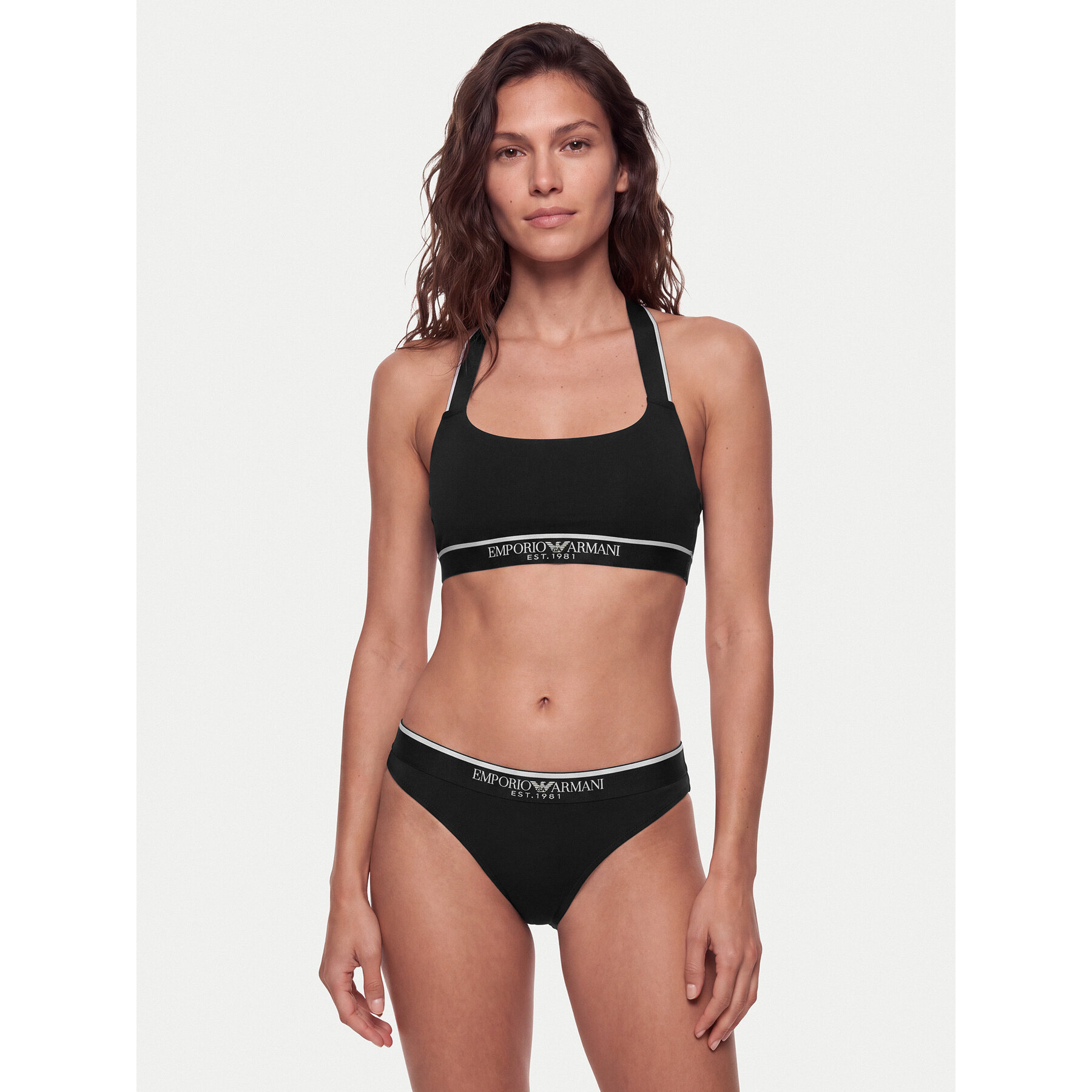 Emporio Armani Underwear Unterwäsche-Set EW001905 AF27298 UC001 Schwarz