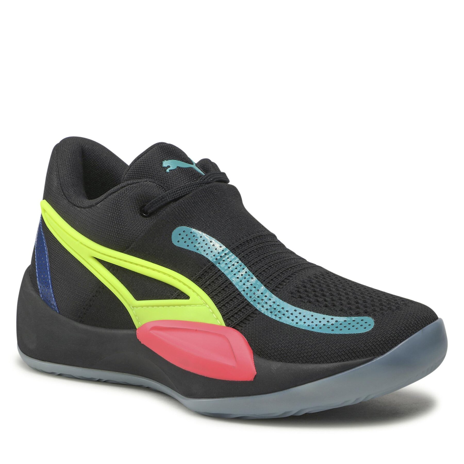 Pantofi Puma Rise Nitro 377012 03 Puma Black/Sunset Glow 377012 imagine noua