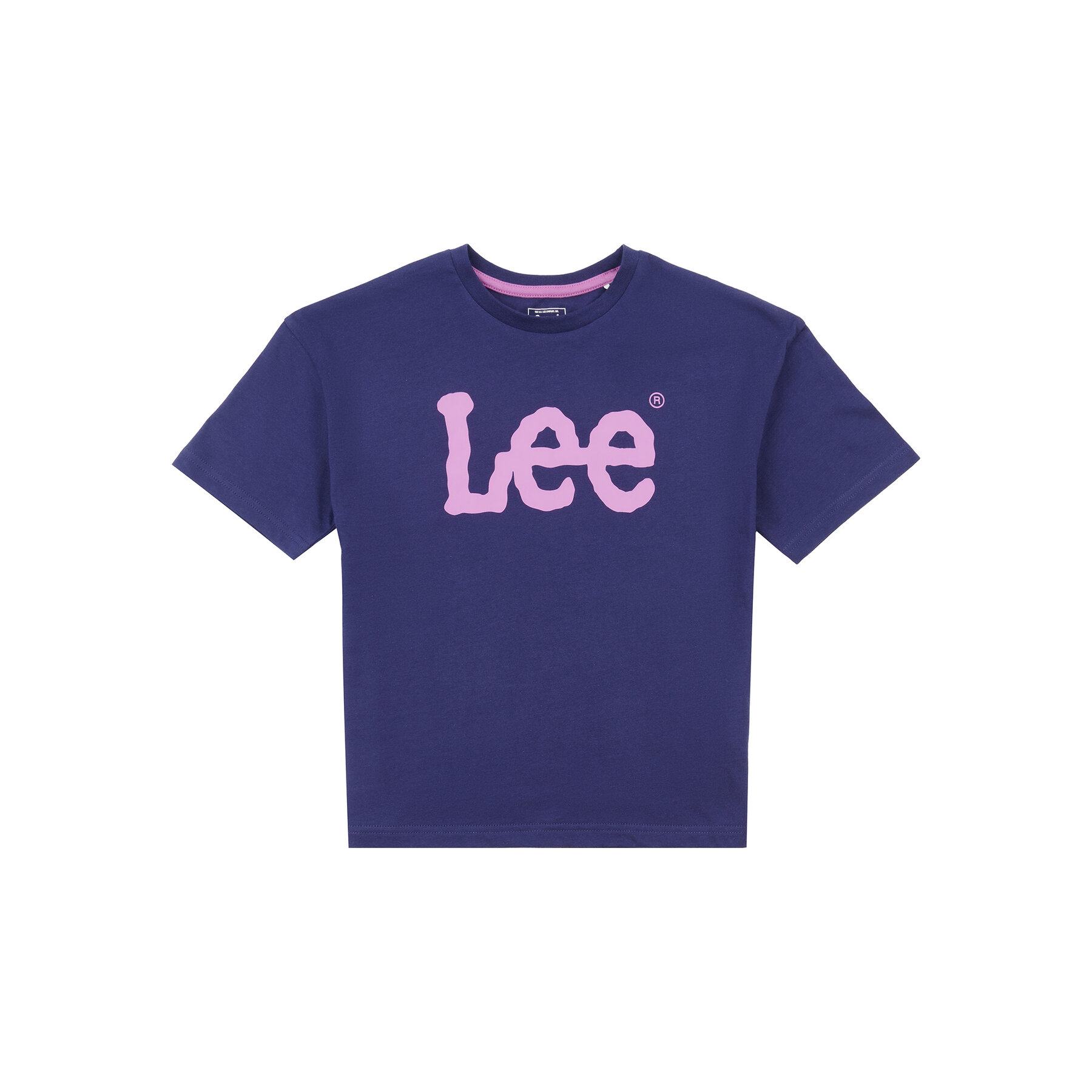 Lee T-Shirt Wobbly Graphic LEG5030 Μπλε Regular Fit