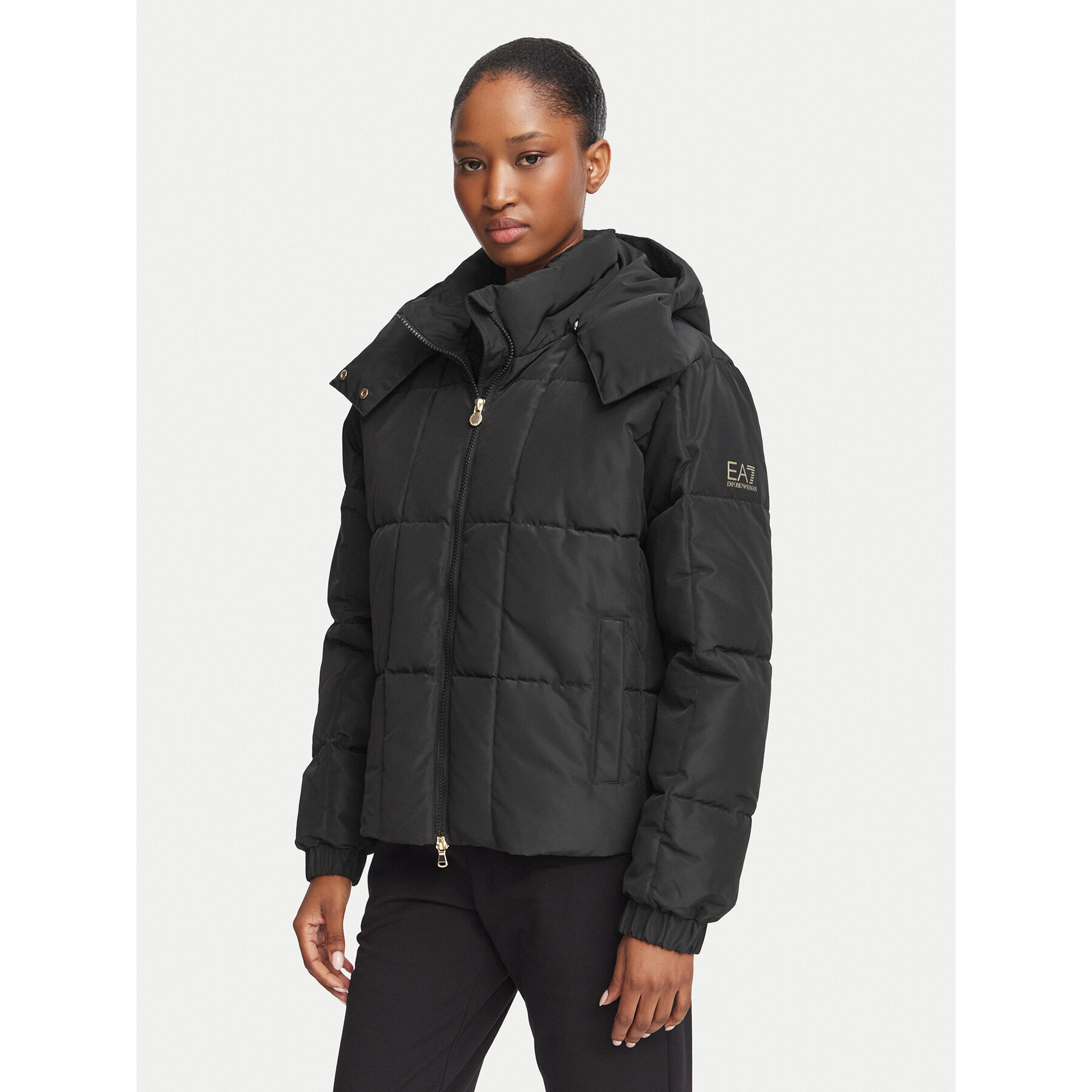 EA7 Emporio Armani Winterjacke 7W000647 AF16074 UC001 Schwarz Regular Fit