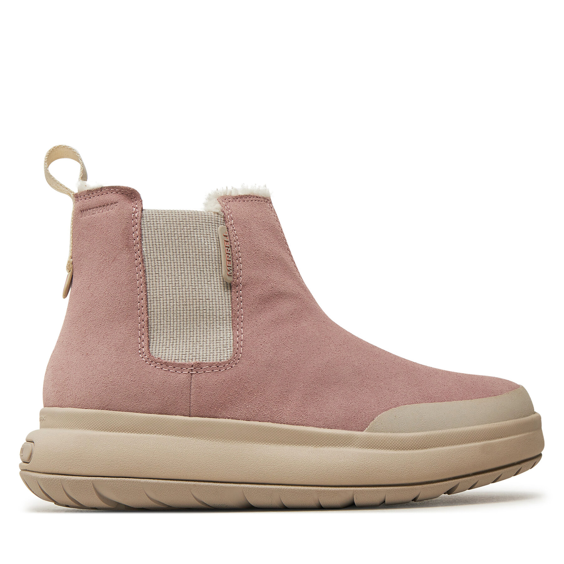 Bokacsizma Merrell Marquette Thermo Pull On Wp J007486 Rózsaszín
