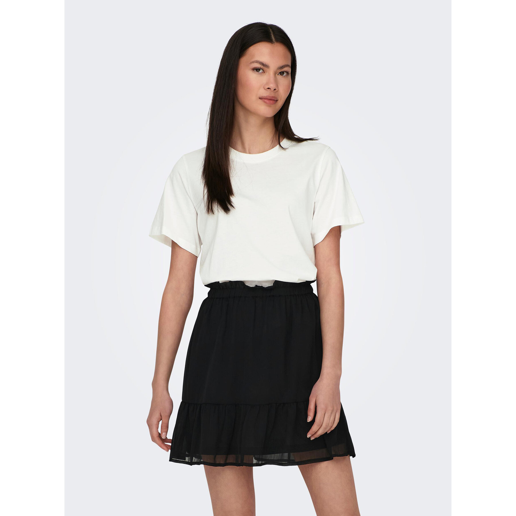 JDY JDY T-Shirt Pisa 15292431 Λευκό Regular Fit