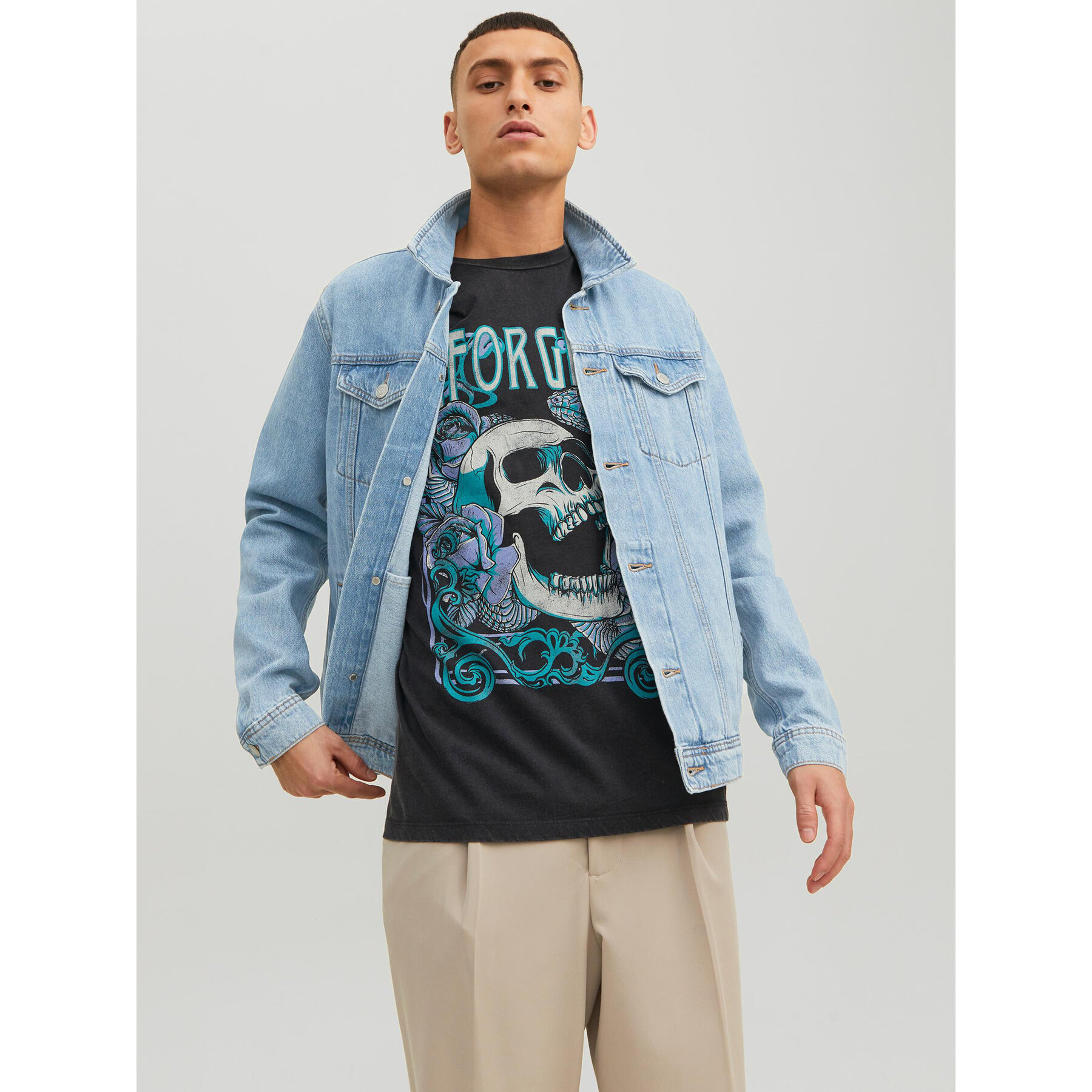 Jack & Jones Jeansjacke Jean 12223612 Blau Regular Fit