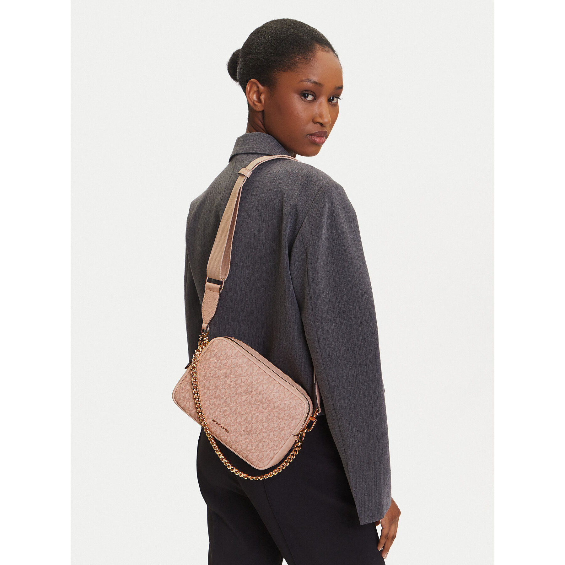 Дамска чанта MICHAEL Michael Kors Bryant 32S5GYTC5V Розов