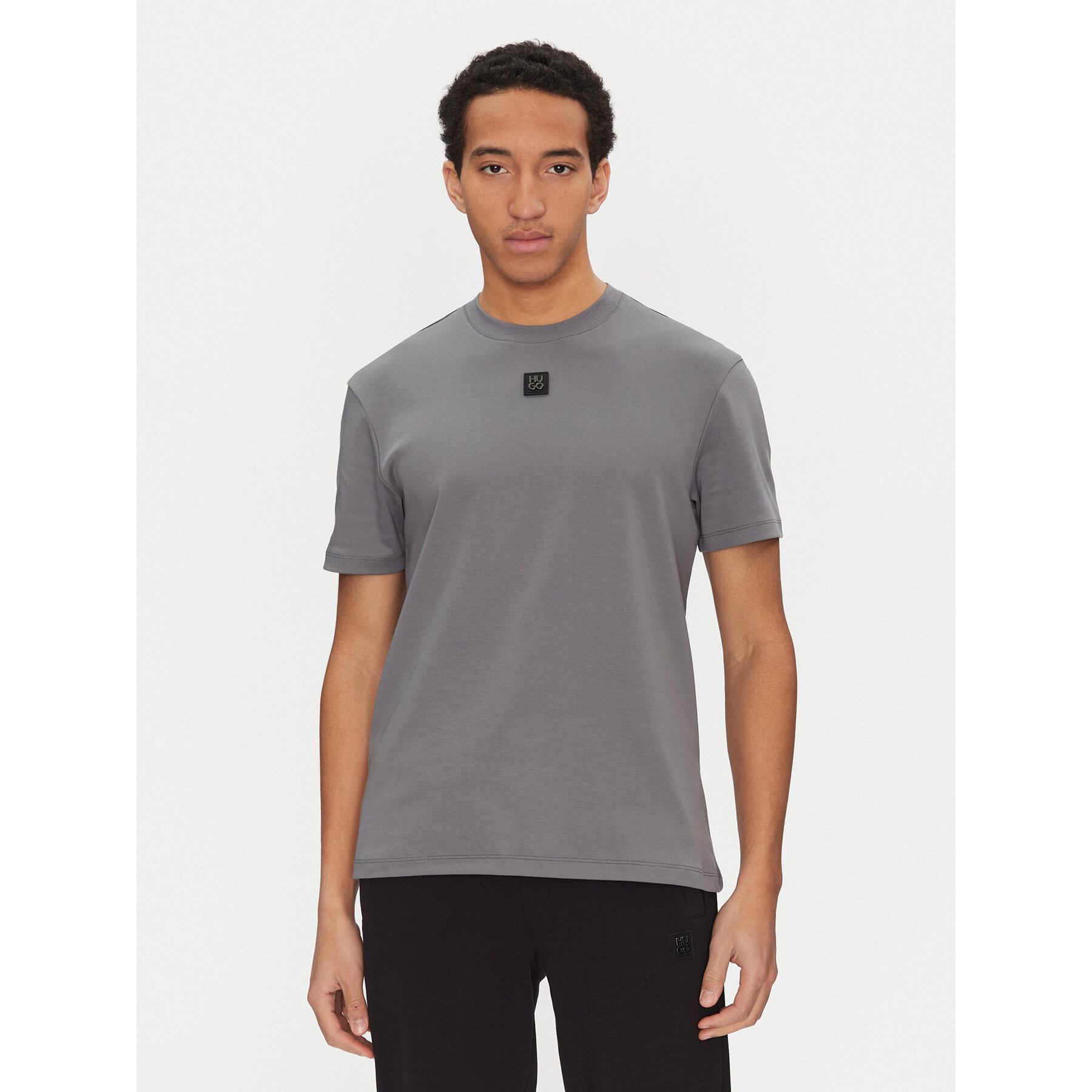 HUGO T-shirt Dalile 50505201 Grigio Regular Fit