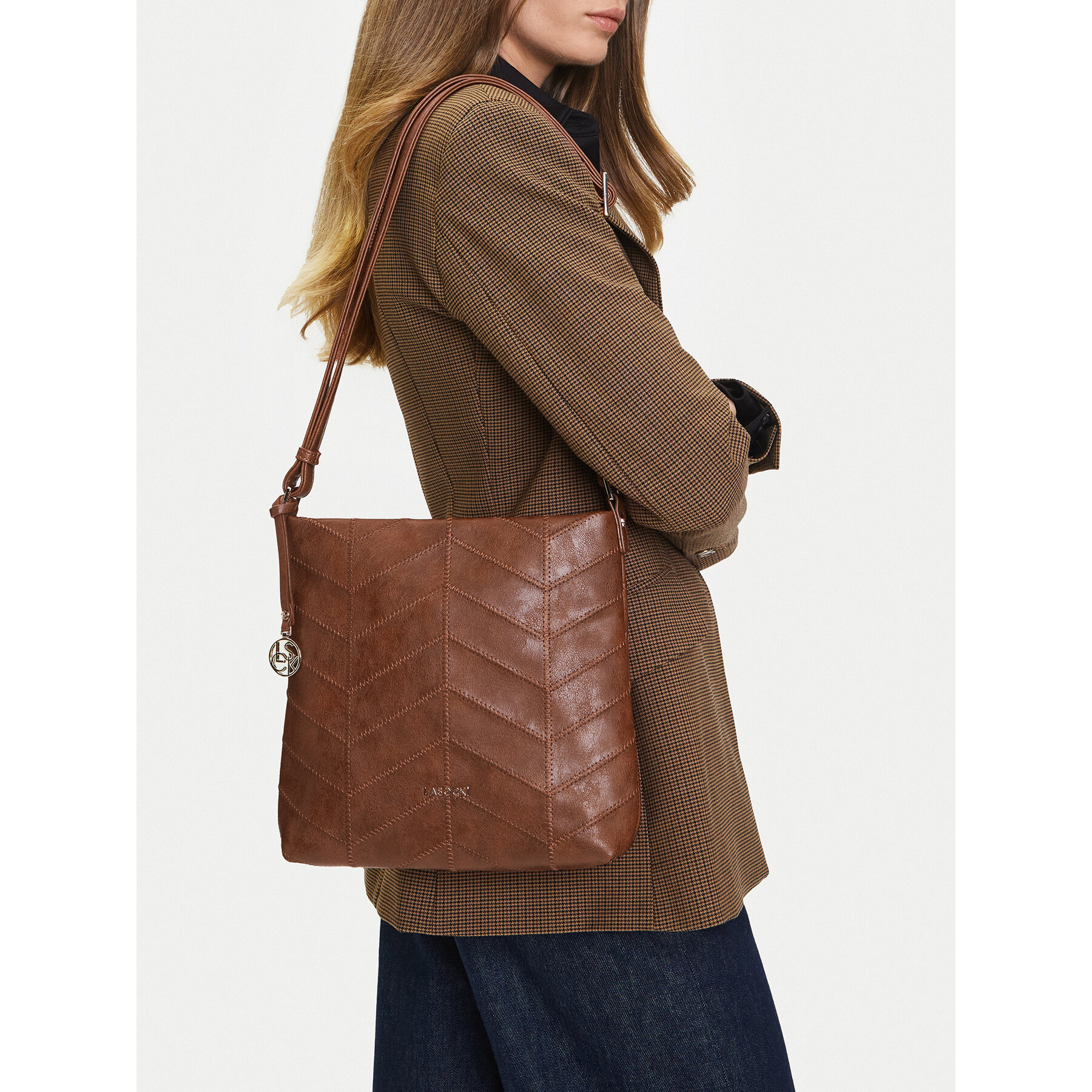 Borsetta Lasocki C-LSK-K-019-06 Marrone