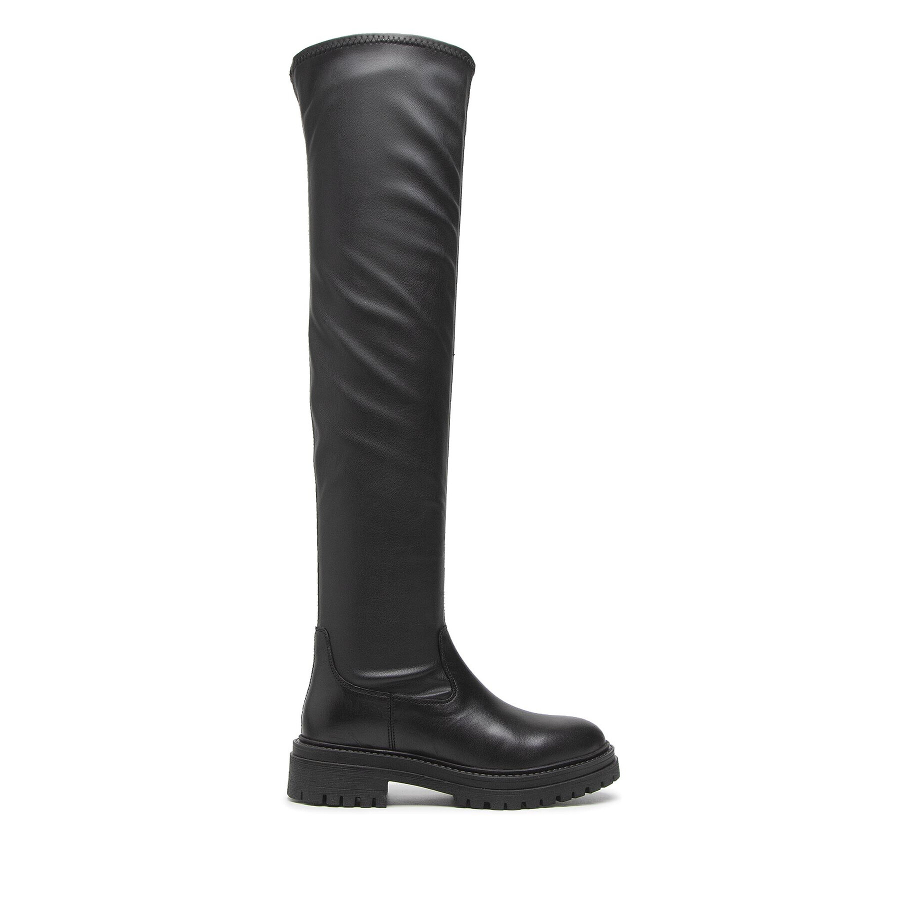 Mušketýrky Geox D Iridea H D16HRH 0KB43 C9999 Černá