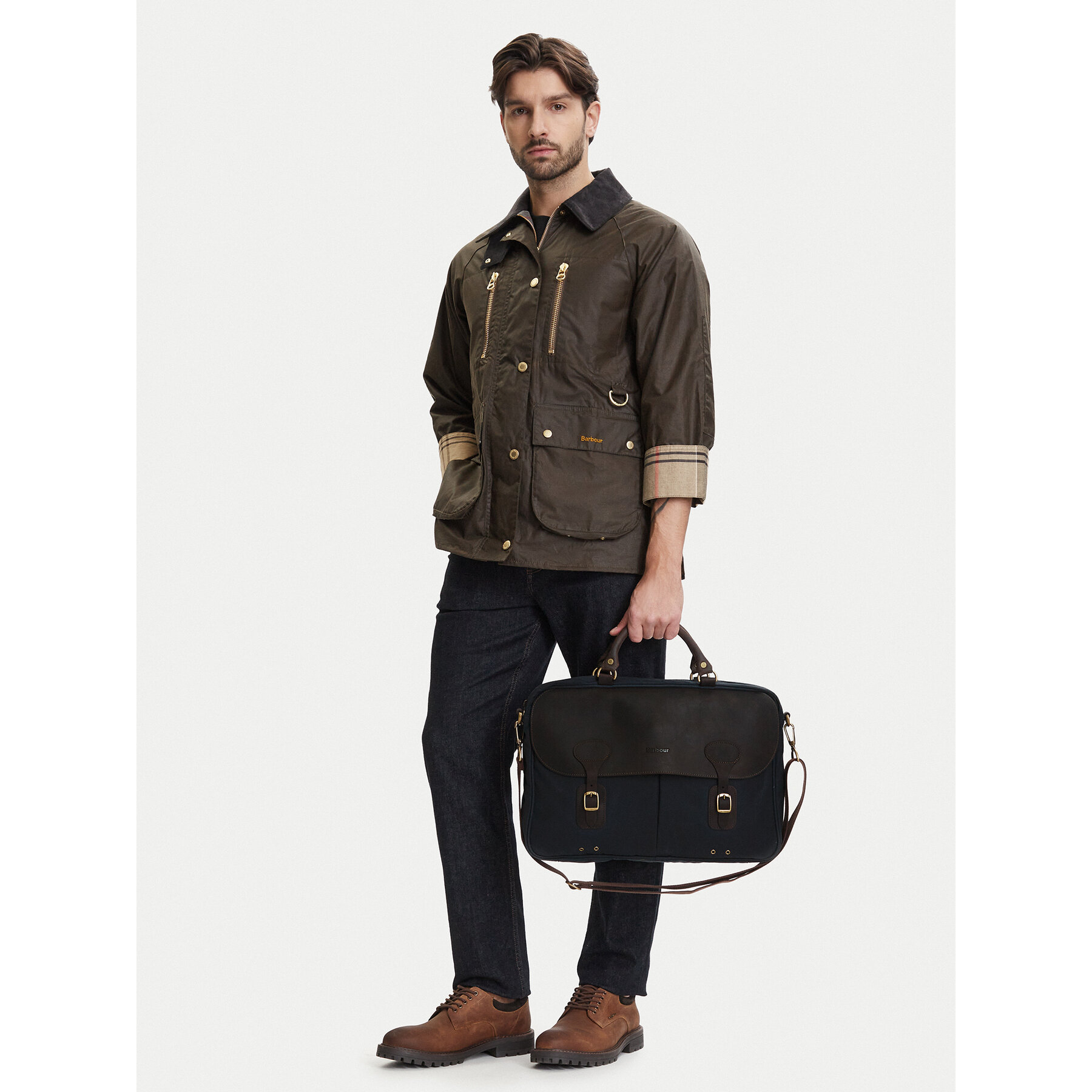 Θήκη εγγράφων Barbour UBA0004NY91 Σκούρο μπλε