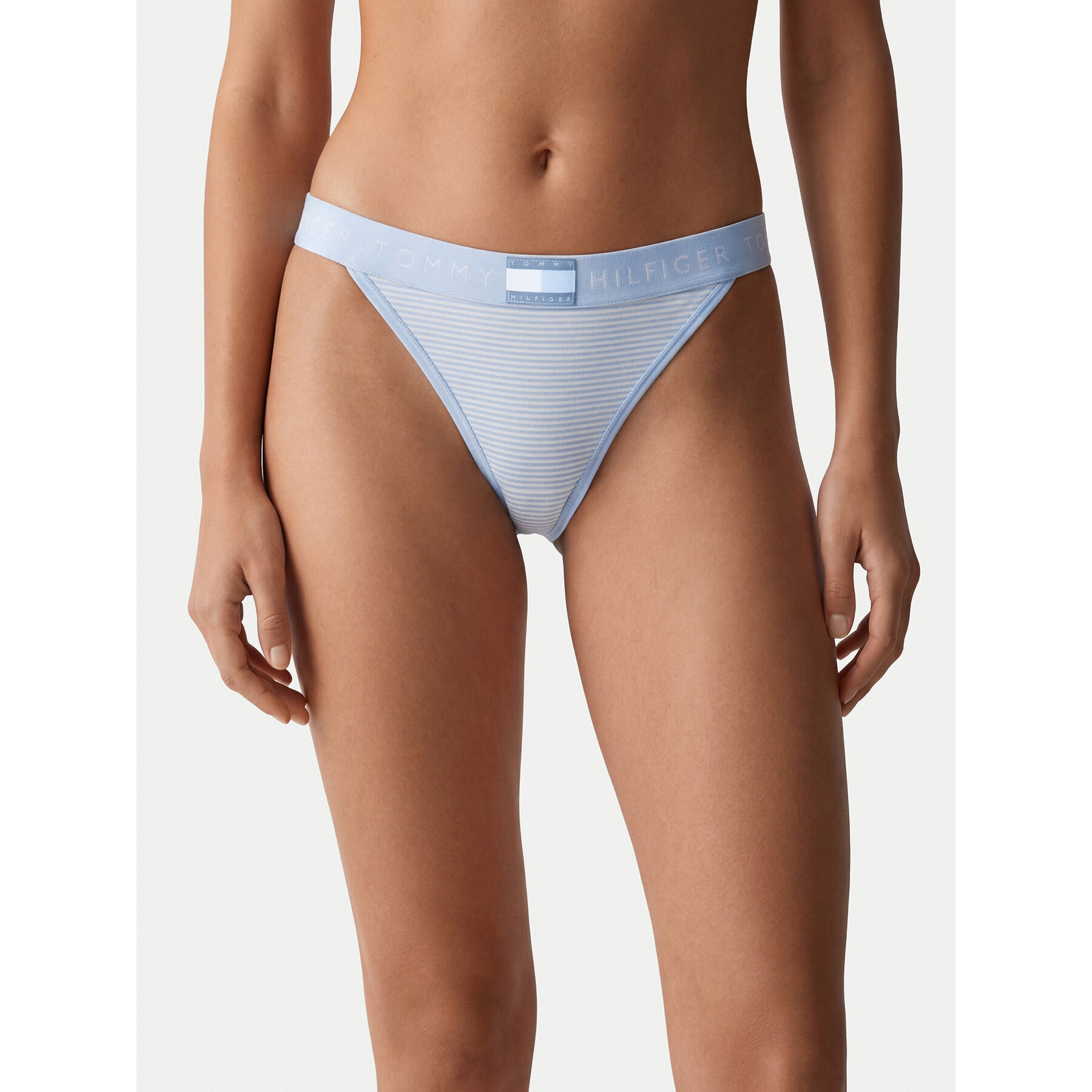 Tommy Hilfiger Stringtanga UW0UW06499 Hellblau