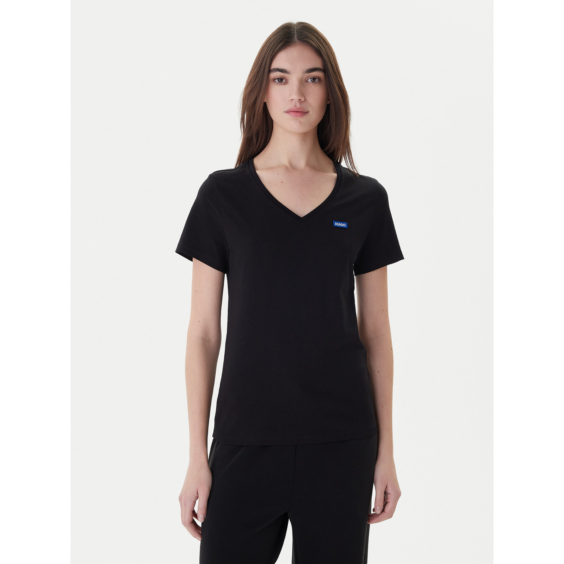 HUGO T-shirt Classic 50513667 Nero Slim Fit