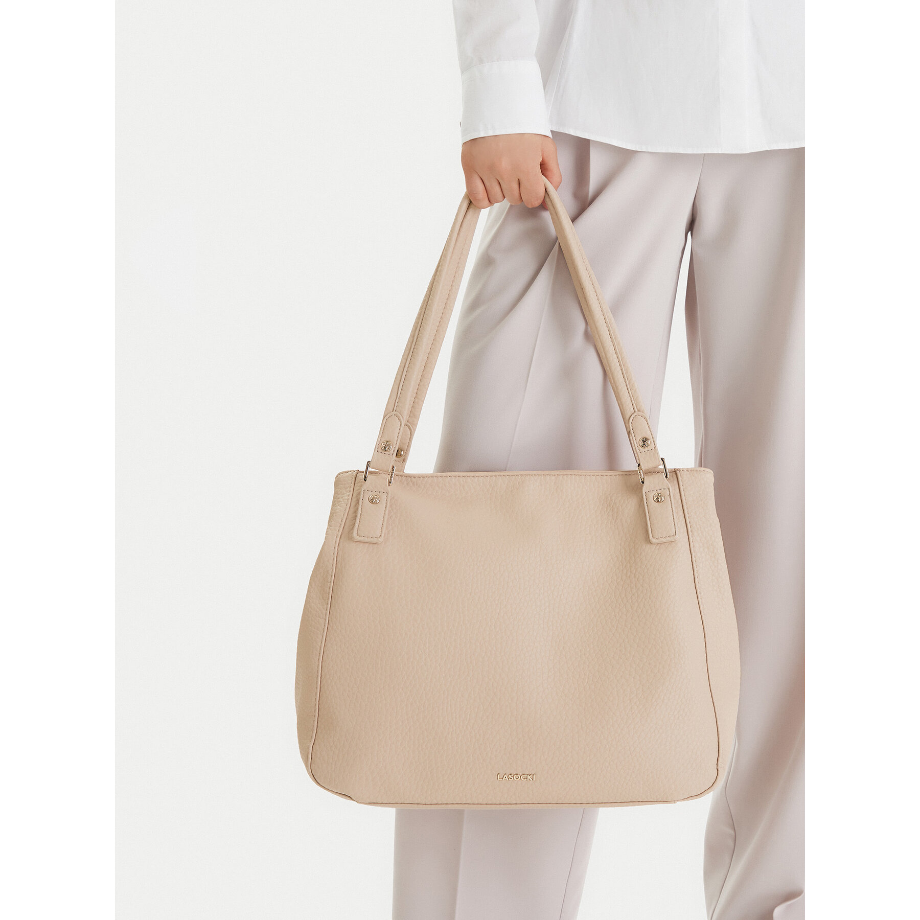 Дамска чанта Lasocki CEO-LSK-L-018-09 Бежов