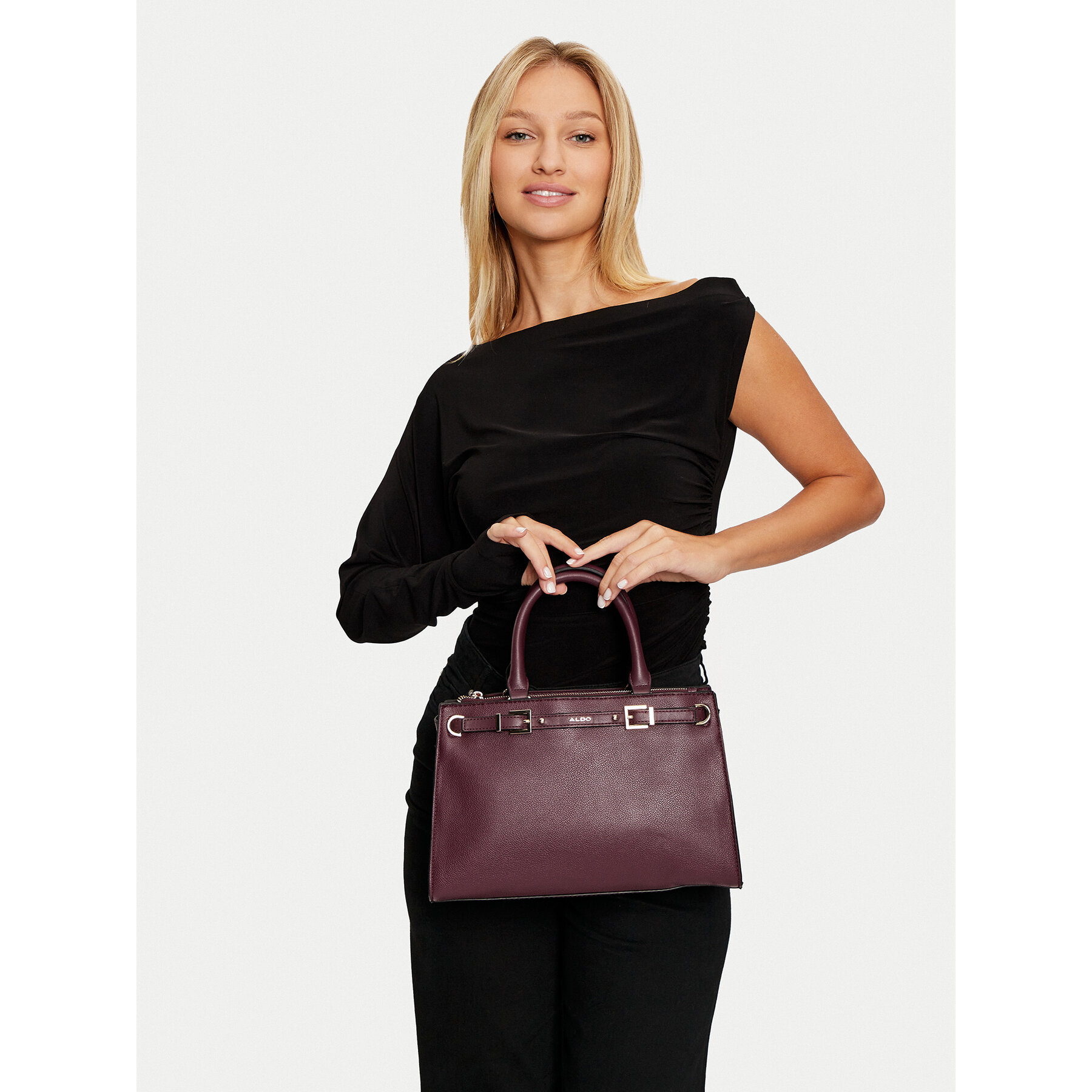 Дамска чанта Aldo Elizabelle 13863659 Бордо