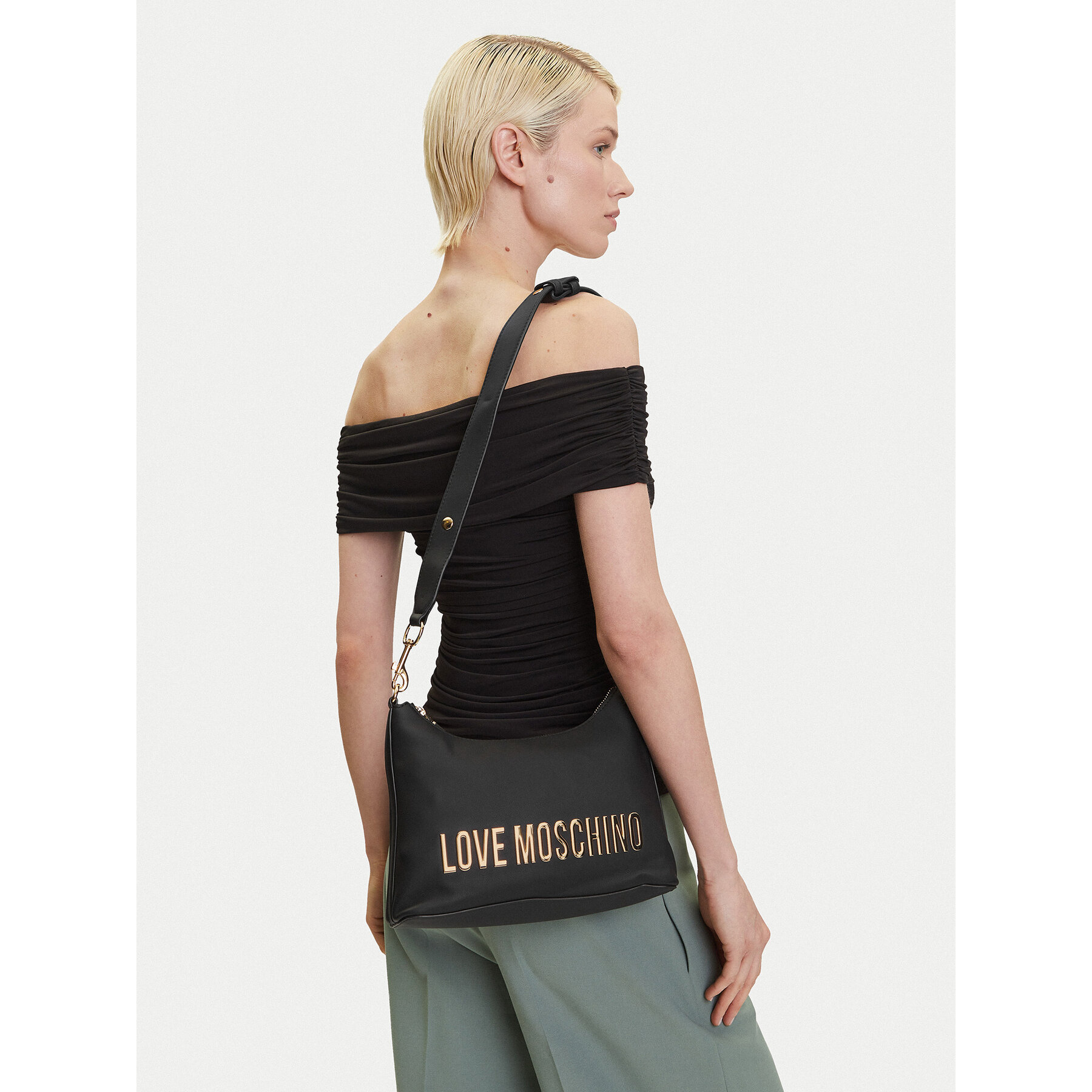 Geantă LOVE MOSCHINO JC4025PP1MKD0000 Negru