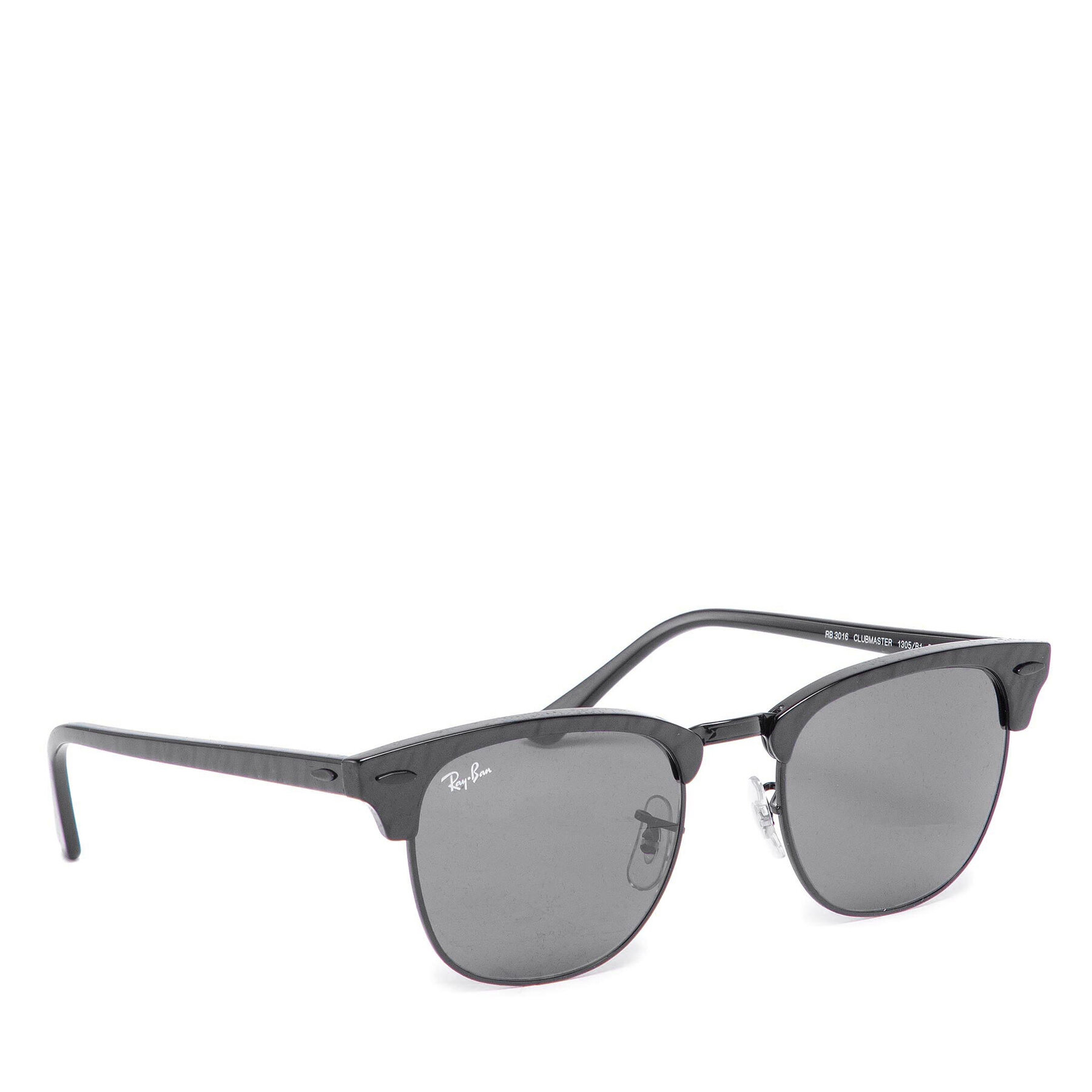 Ochelari de soare Ray-Ban Clubmaster 0RB3016 1305B1 Negru