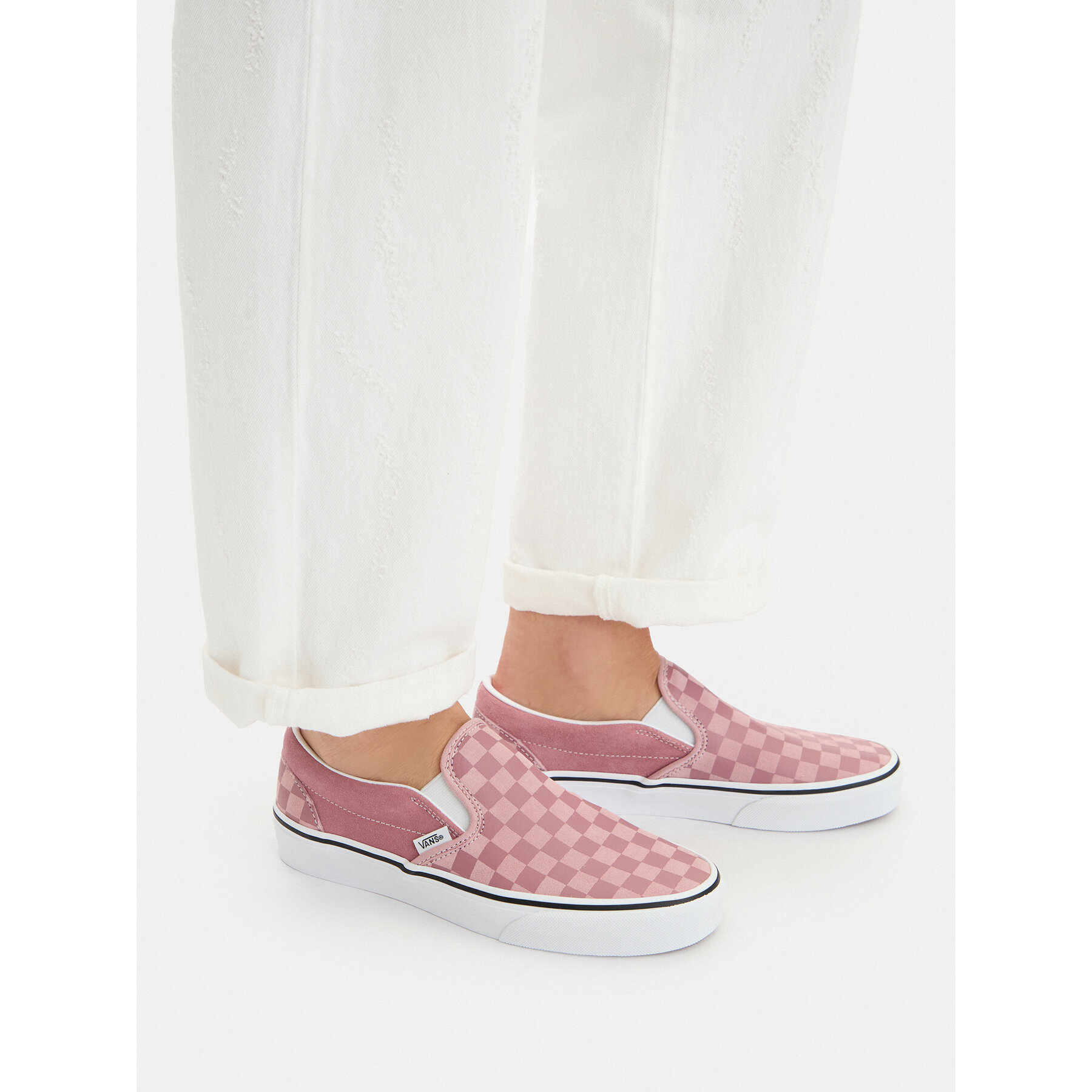Tenisky Vans Classic Slip-On VN000D6YCL21 Ružová