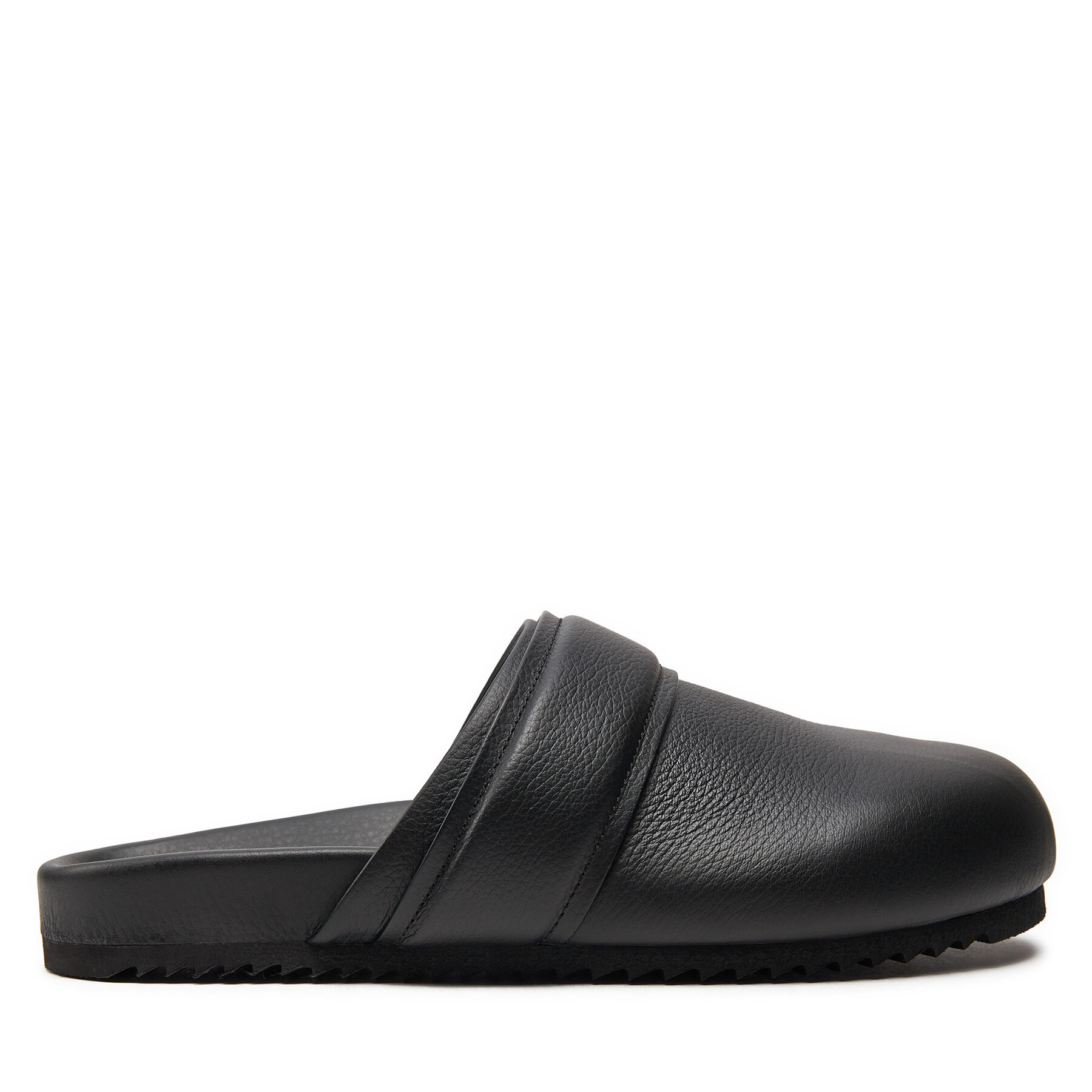 Herren Pantoletten Vic Matié, Schuhgröße 40, Schwarz, 1E8502U_E46A010101