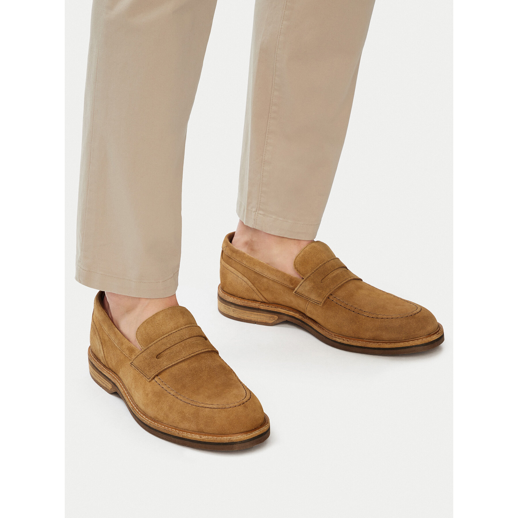 Poltopánky Clarks Aldwin Step 26186450 Hnedá