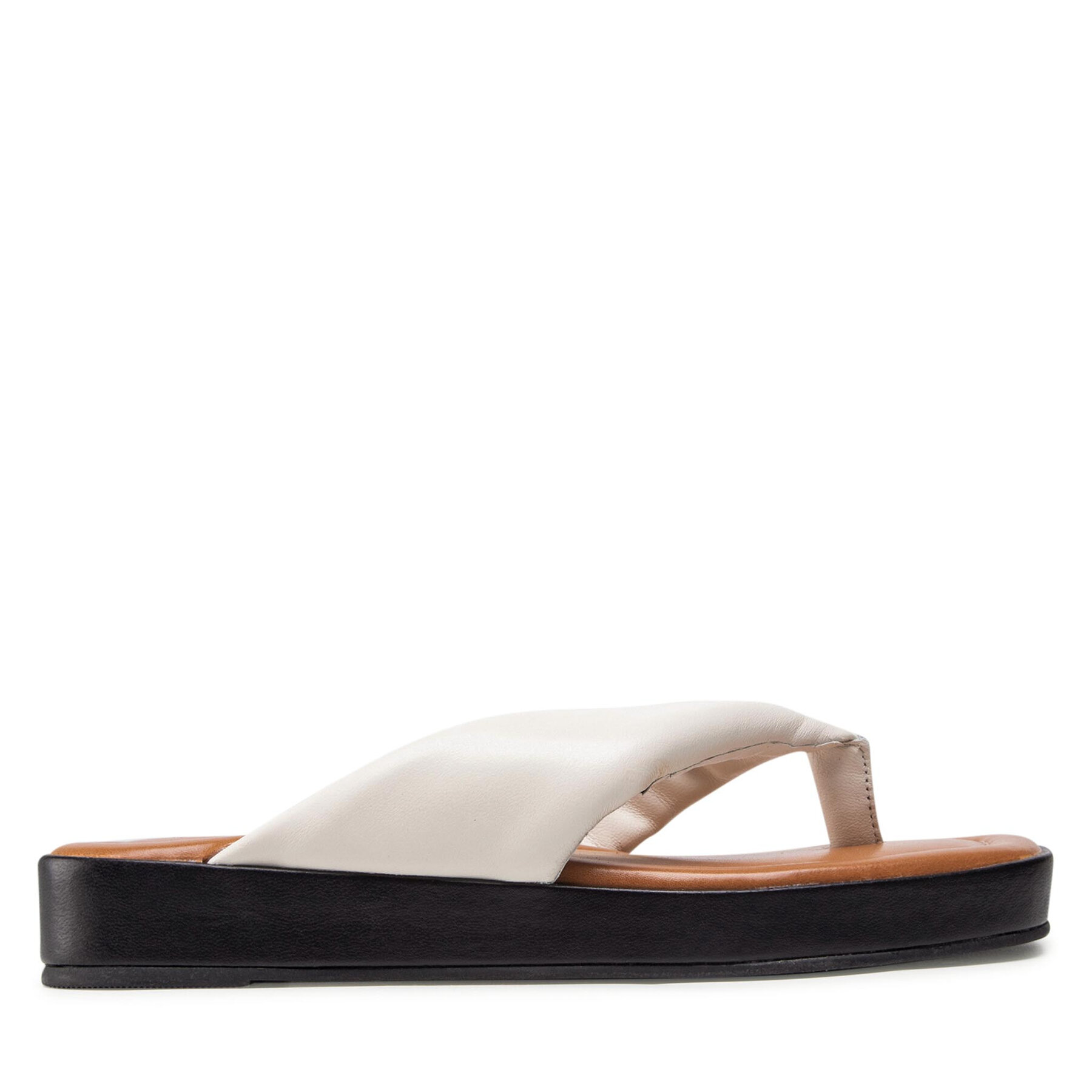 Chancletas Dune London Longisl 736 0079504510037736 Blanco