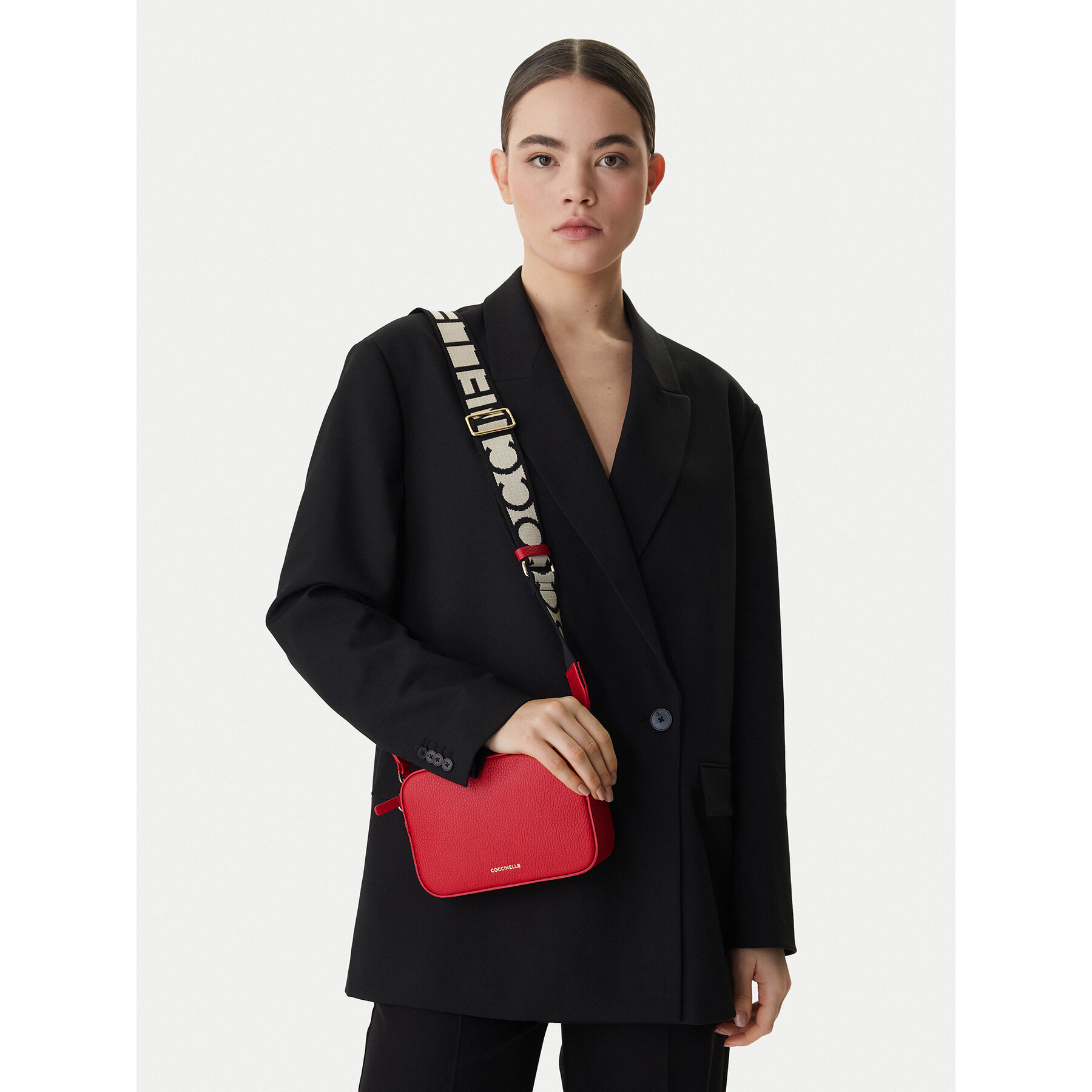 Τσάντα Coccinelle MN5 Tebe E5 E5 MN5 55 I1 01 Κόκκινο