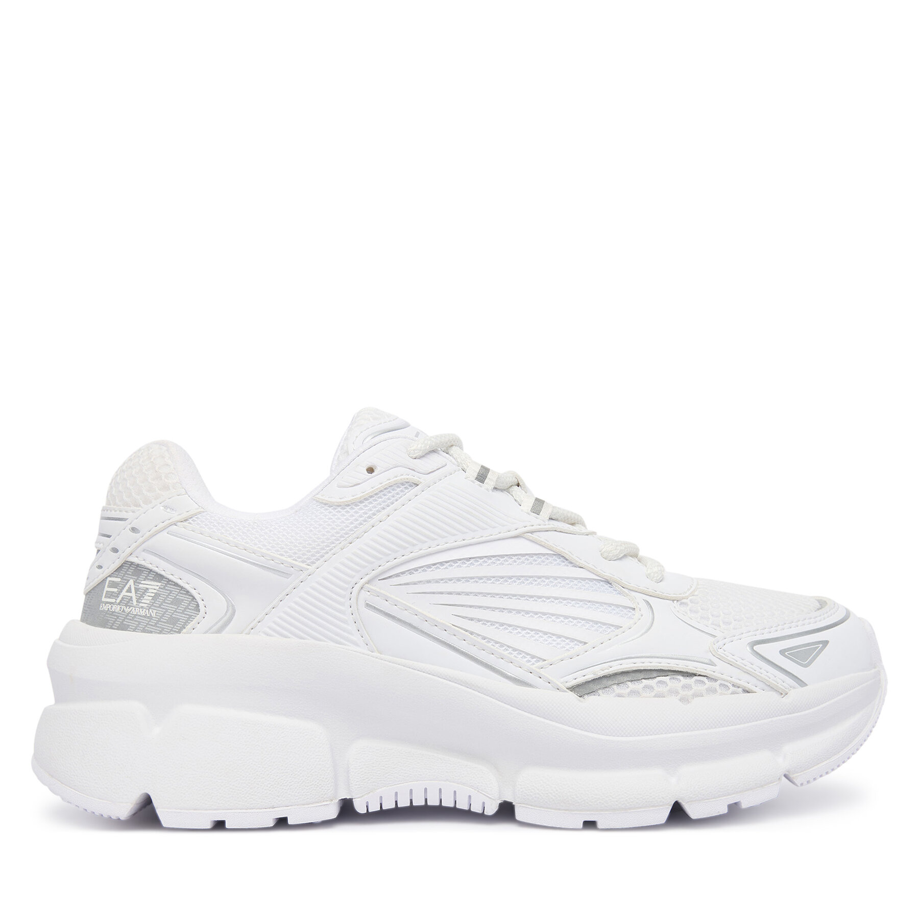 Sneakersy EA7 Emporio Armani X8X236 XK424 M0196 Biela