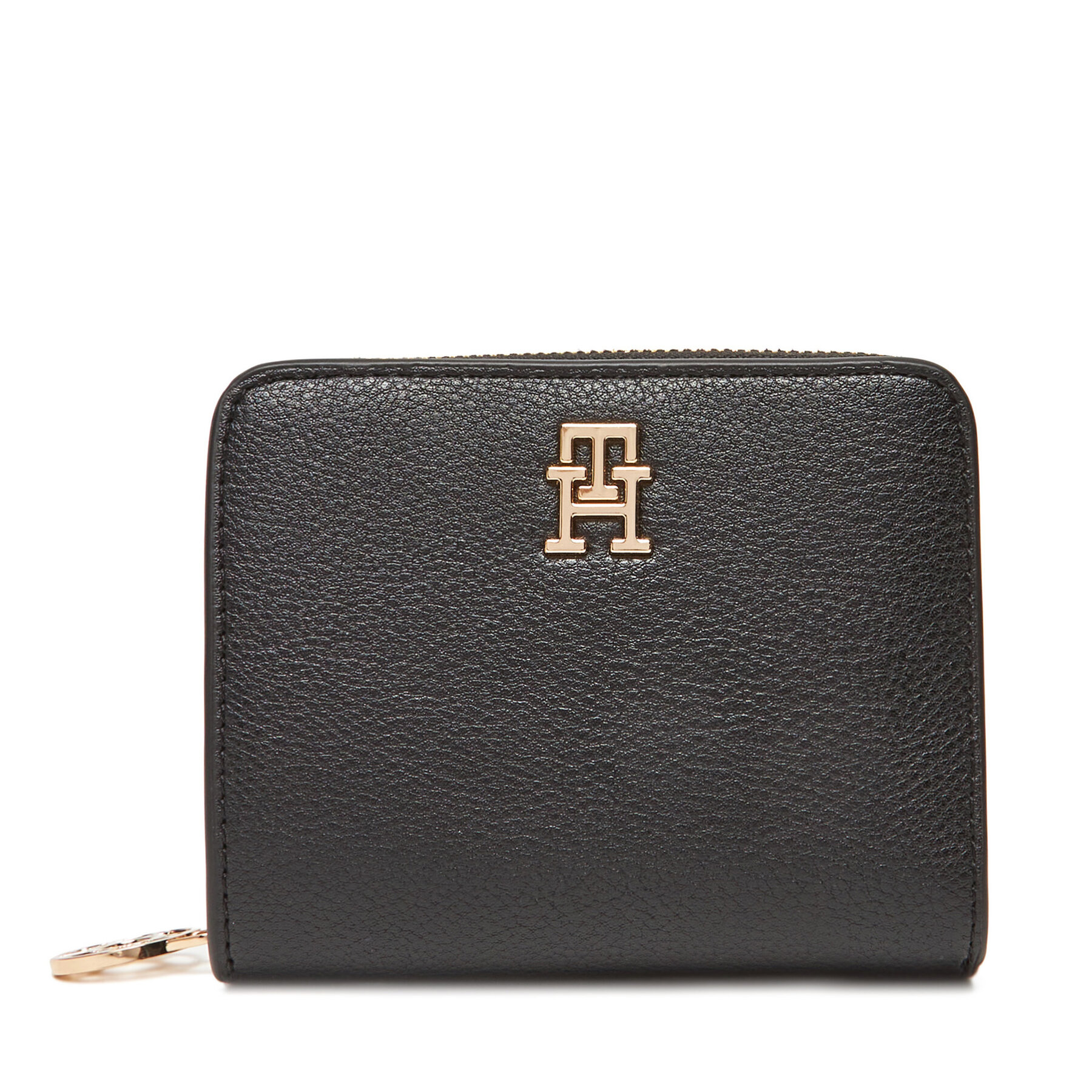 Mały Portfel Damski Tommy Hilfiger Czarny Th Distinct Med Za AW0AW17473