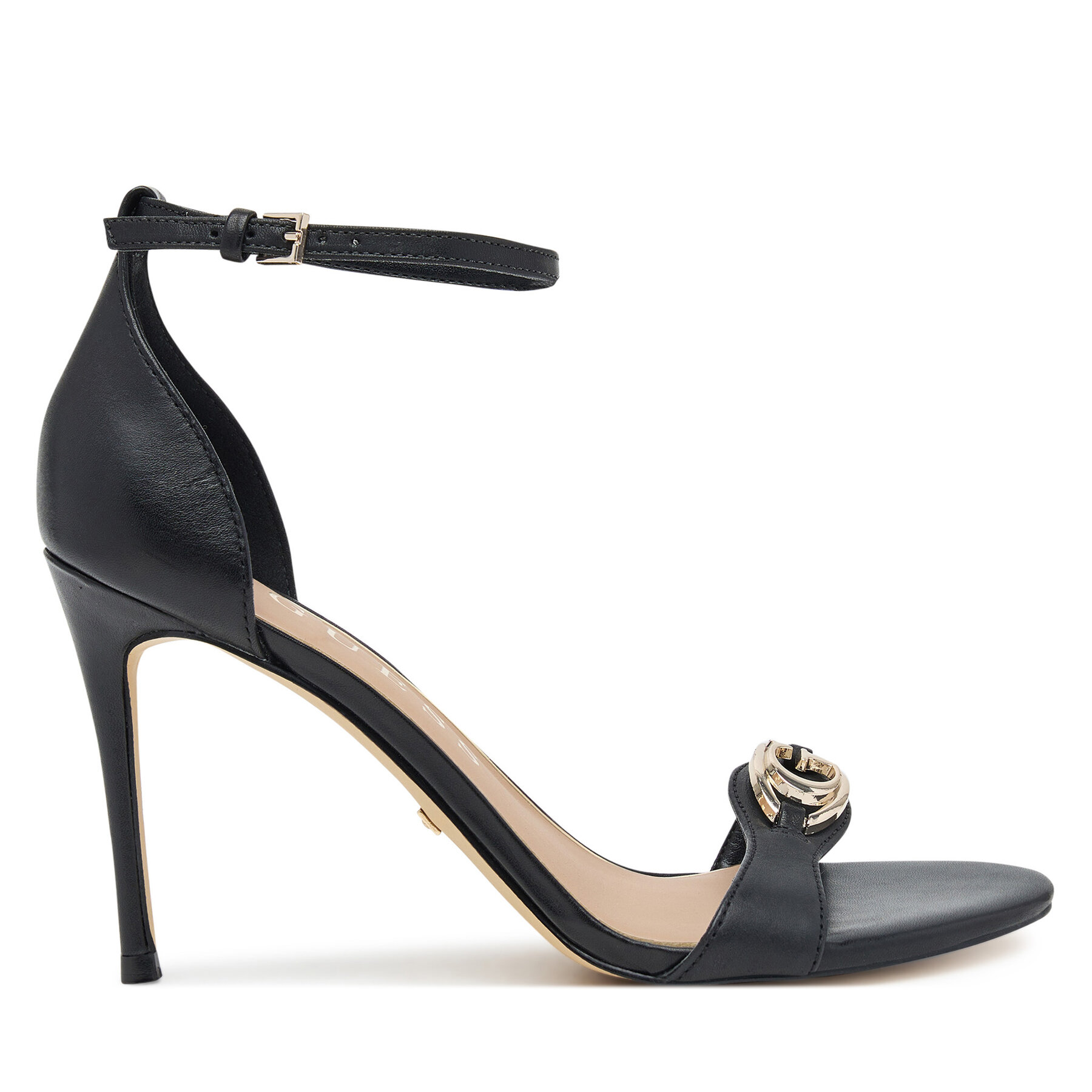 Guess Σανδάλια Guess FLTKAB LEA03 Μαύρο