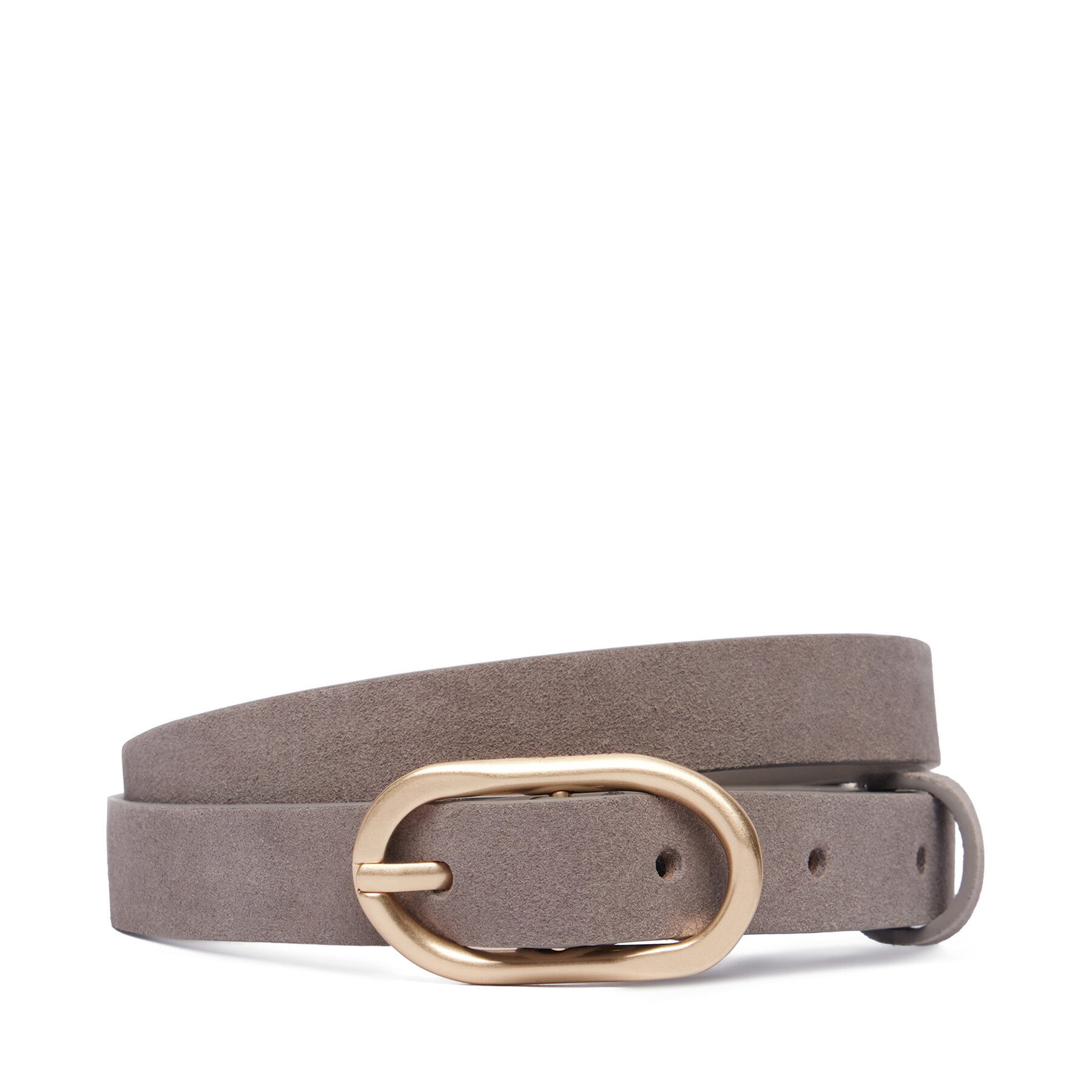 Curea Calvin Klein Buckle Suede Belt 20Mm LV04F7110G Gri